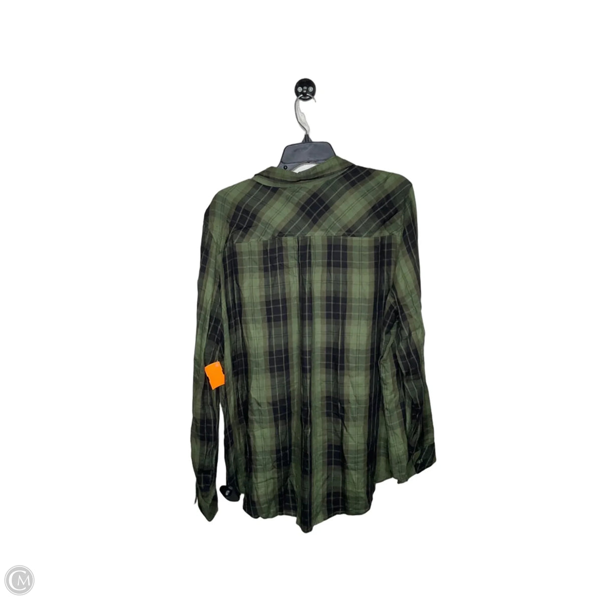 Top Long Sleeve By Ana In Green, Size: Xl