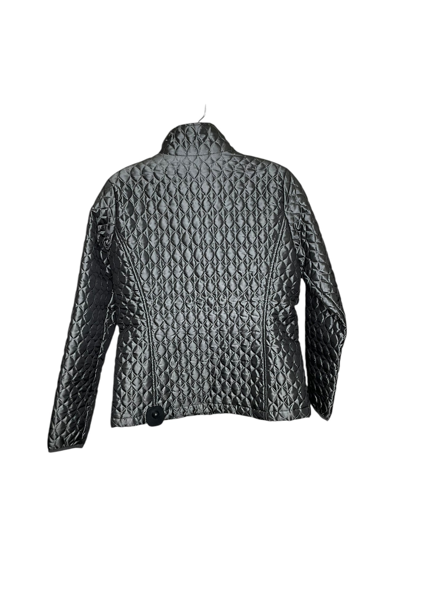 Jacket Puffer & Quilted By Lands End In Grey, Size: Xs