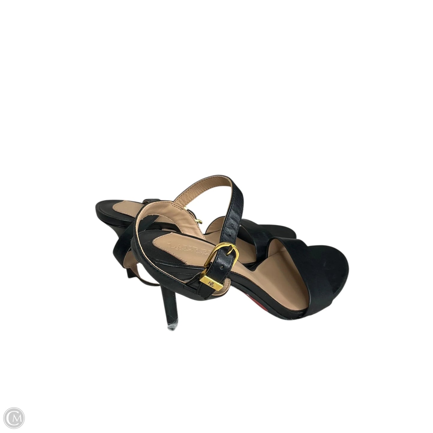 Shoes Heels Kitten By Lauren By Ralph Lauren In Black, Size: 7