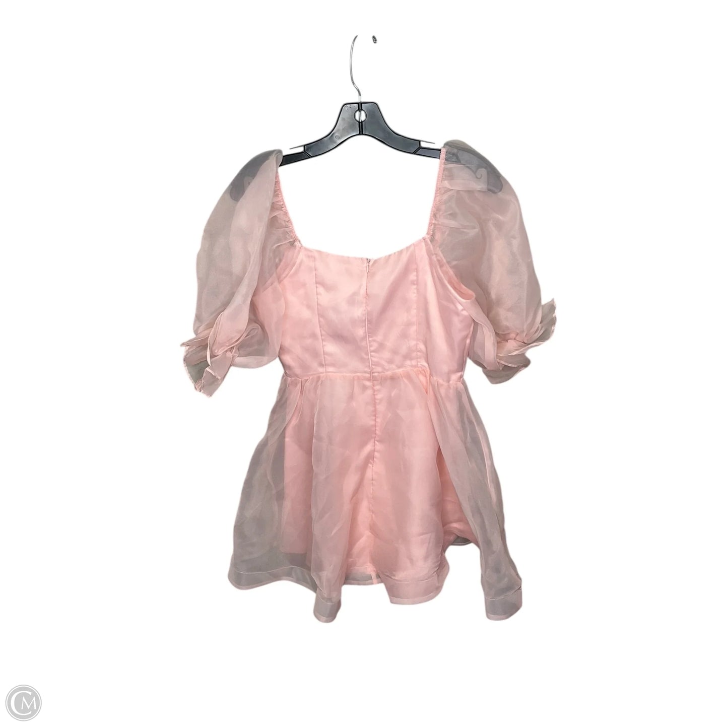 Dress Party Short By Clothes Mentor In Pink, Size: M