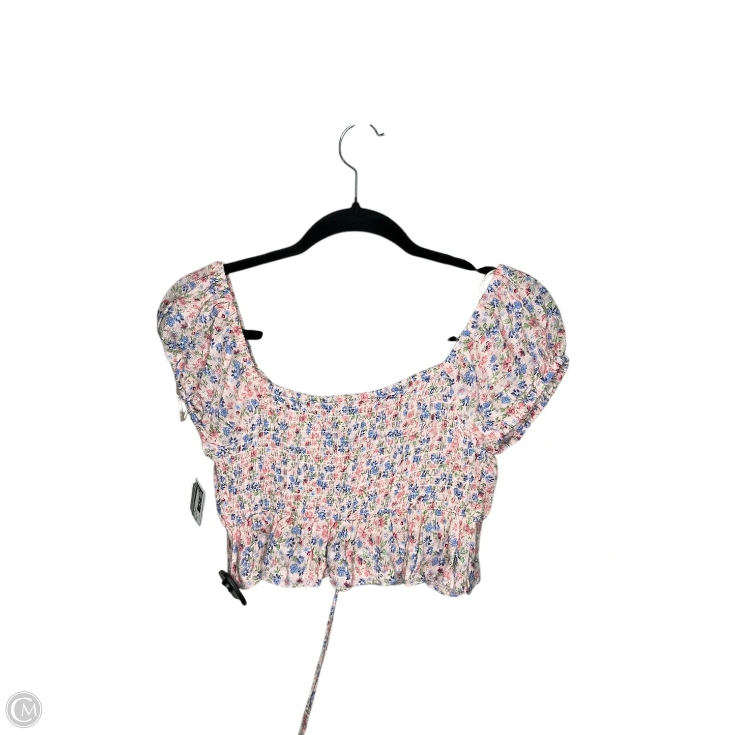 Top Short Sleeve By Aeropostale In Floral Print, Size: M