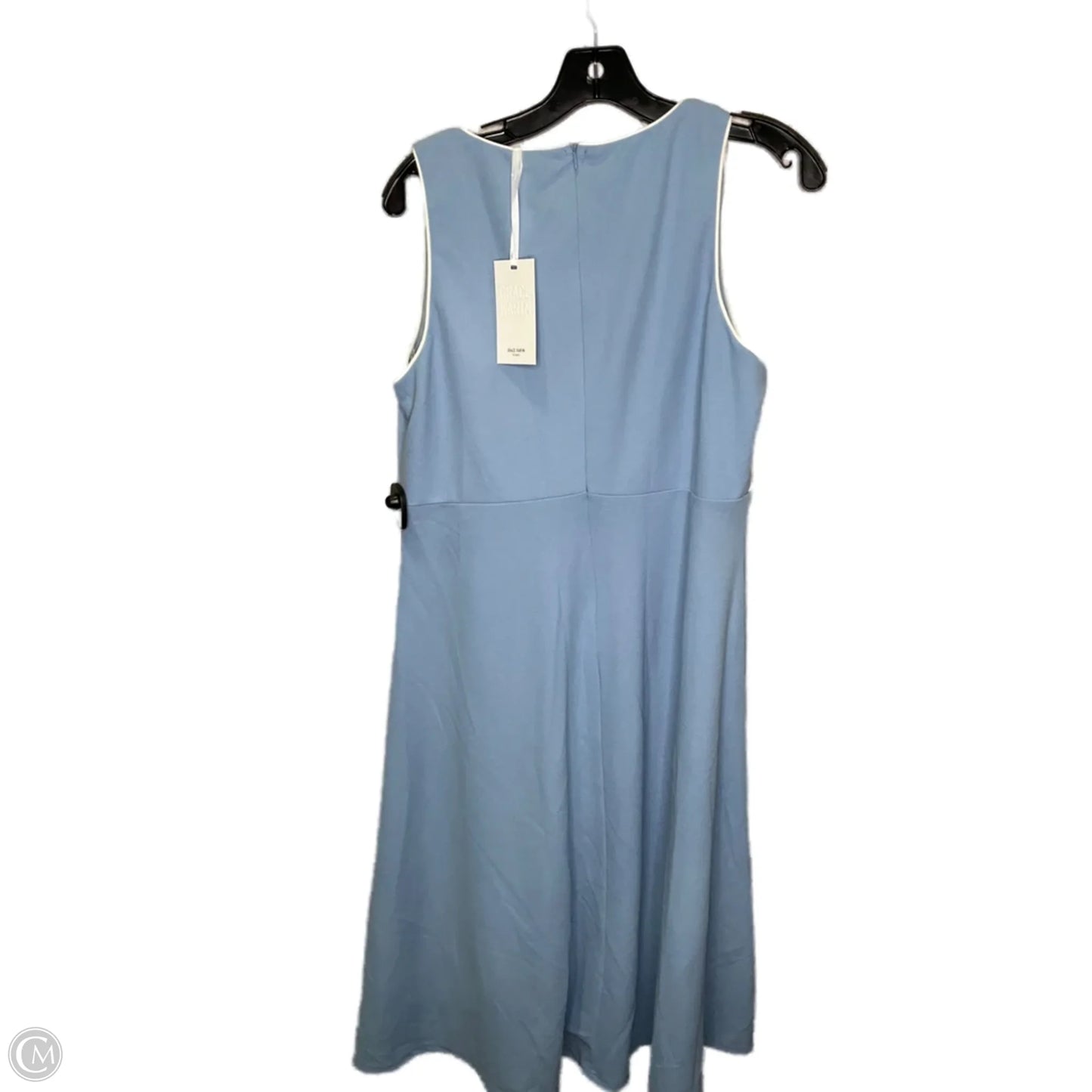 Dress Casual Midi By Grace Karin In Blue, Size: L