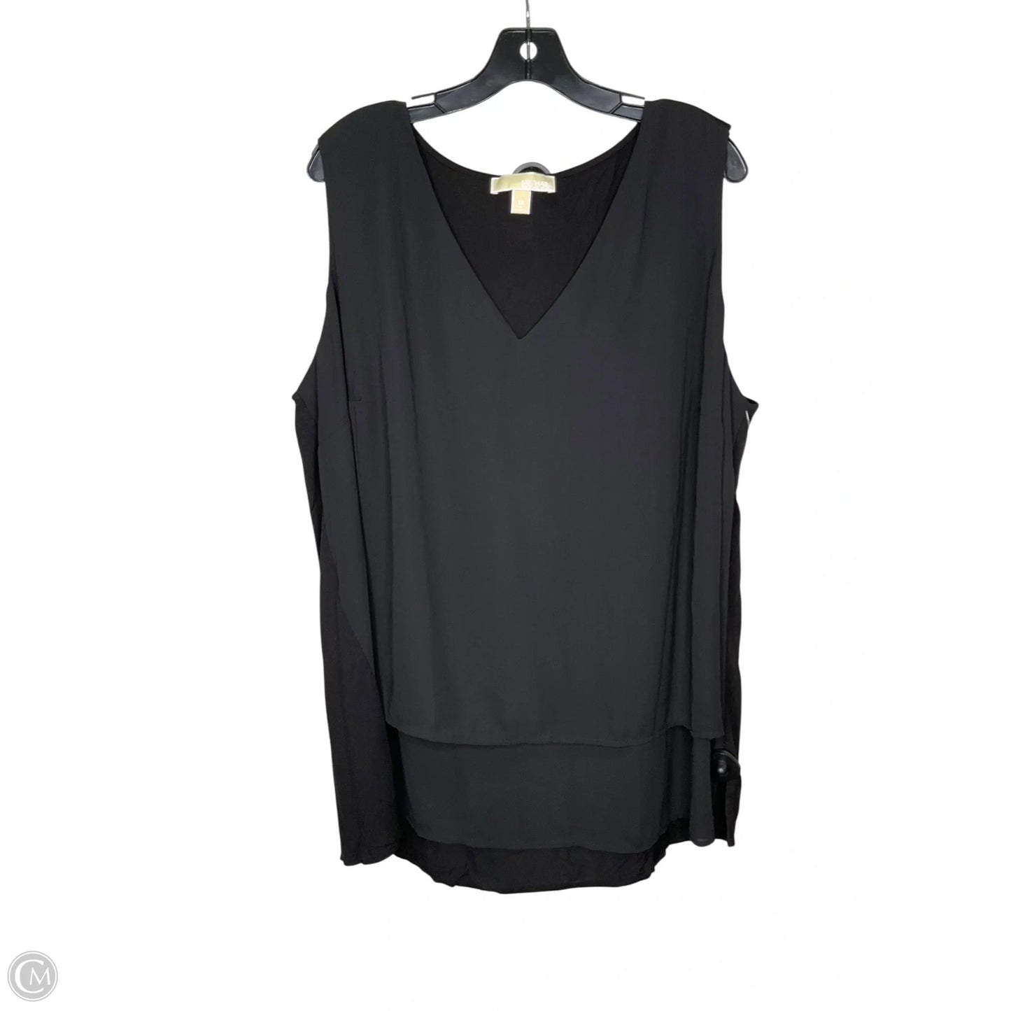 Tank Top By Michael By Michael Kors In Black, Size: 3x
