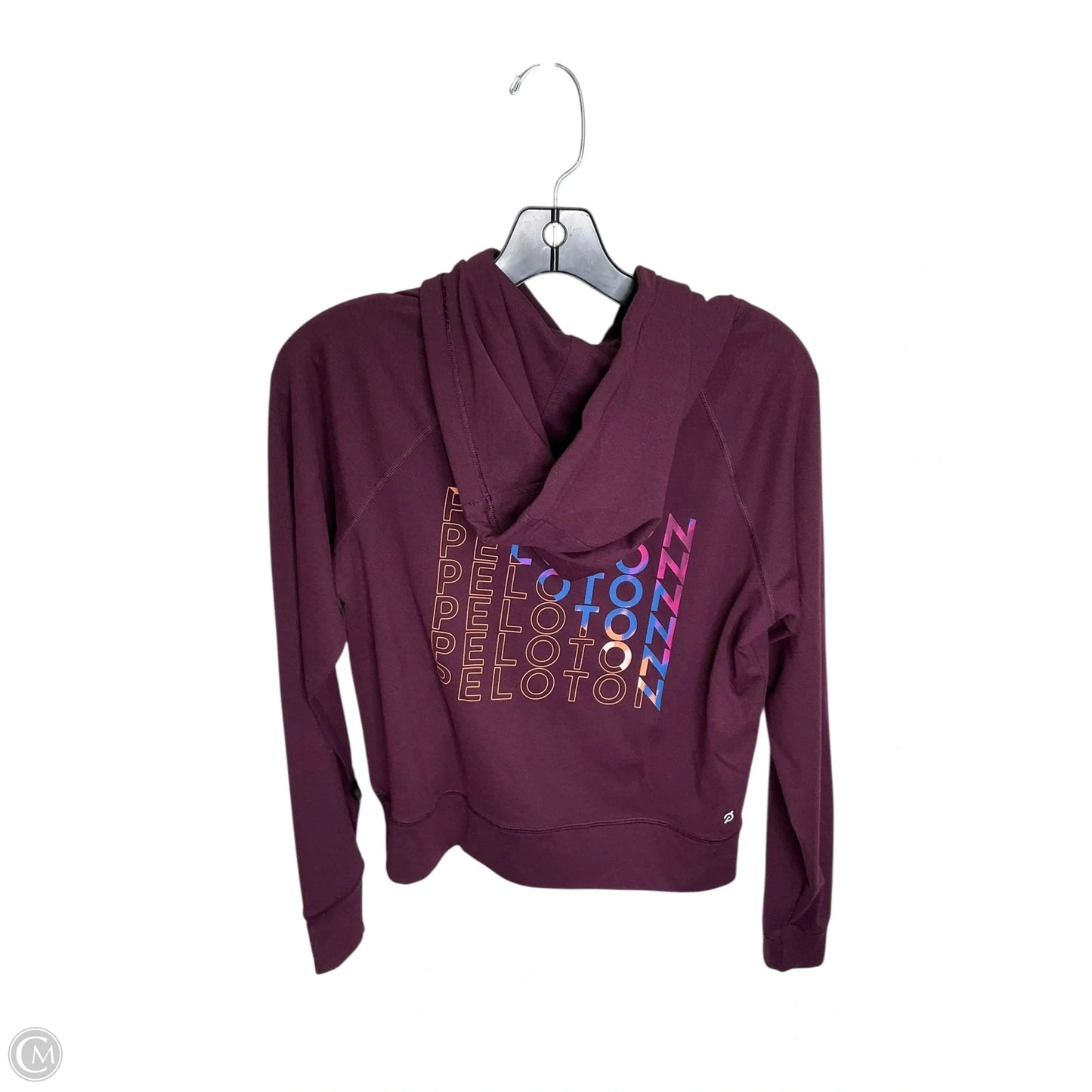 Athletic Sweatshirt Hoodie By Cma In Purple, Size: Xs