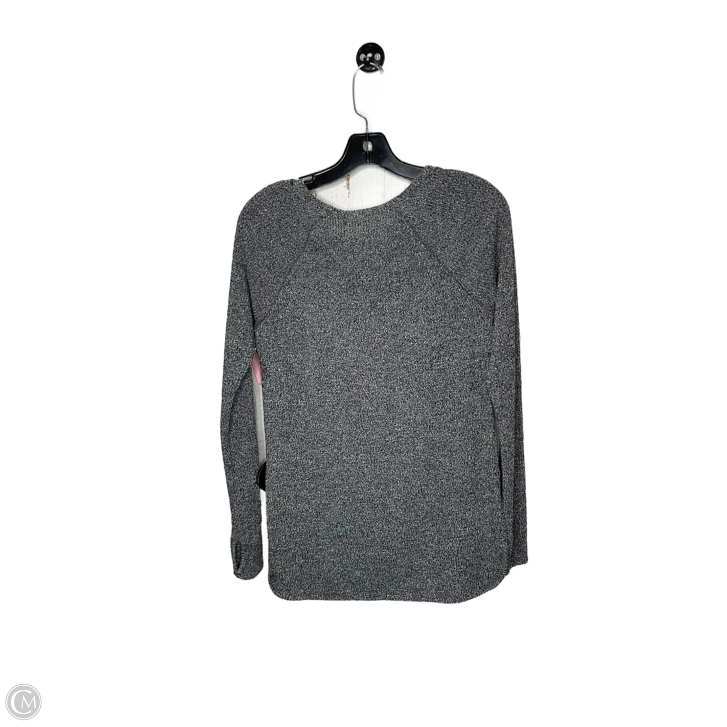 Athletic Top Long Sleeve Crewneck By Zella In Grey, Size: S