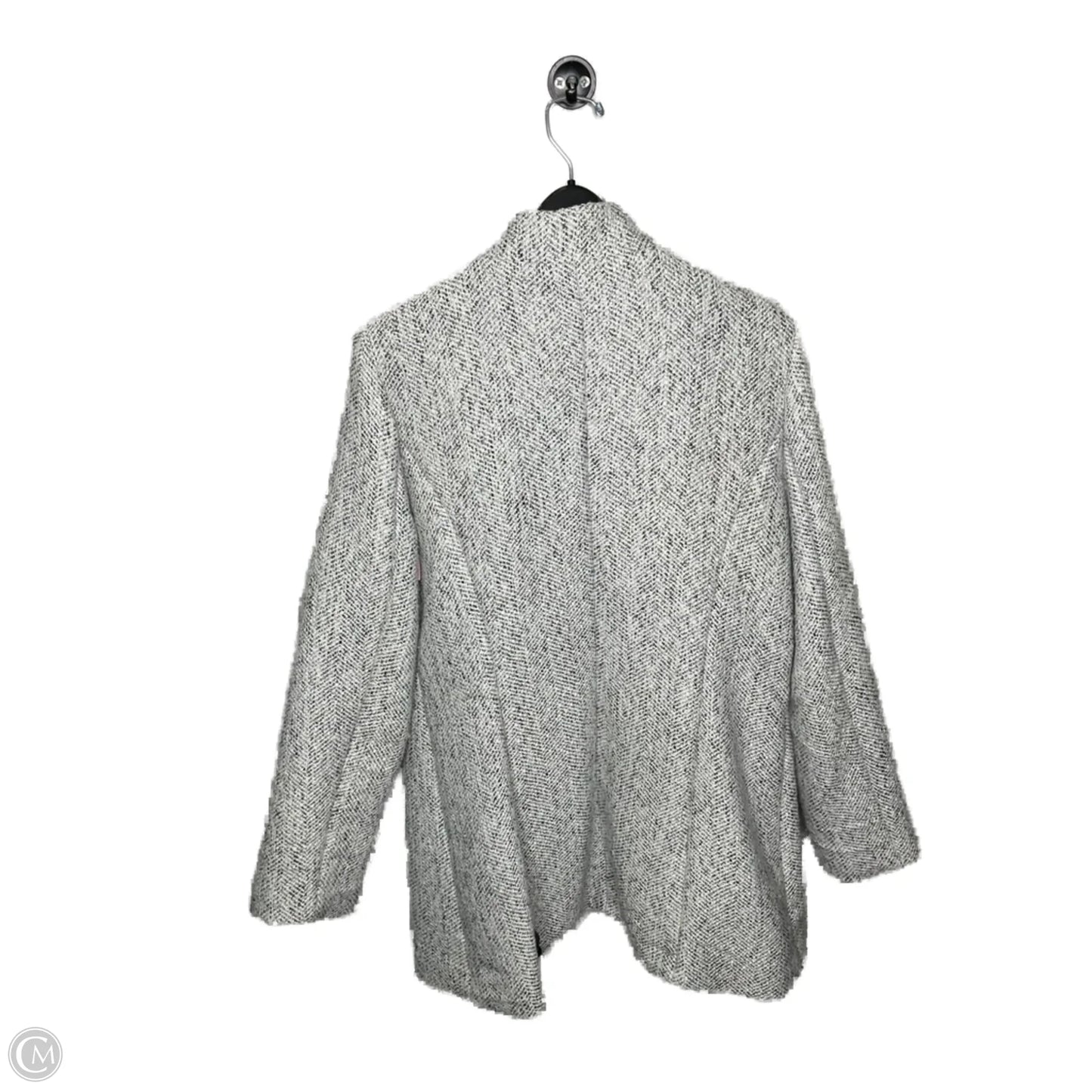 Blazer By Clothes Mentor In Grey, Size: Xl