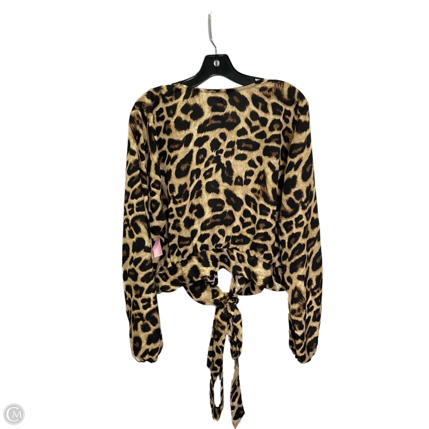 Top Long Sleeve By Torrid In Animal Print, Size: 2x