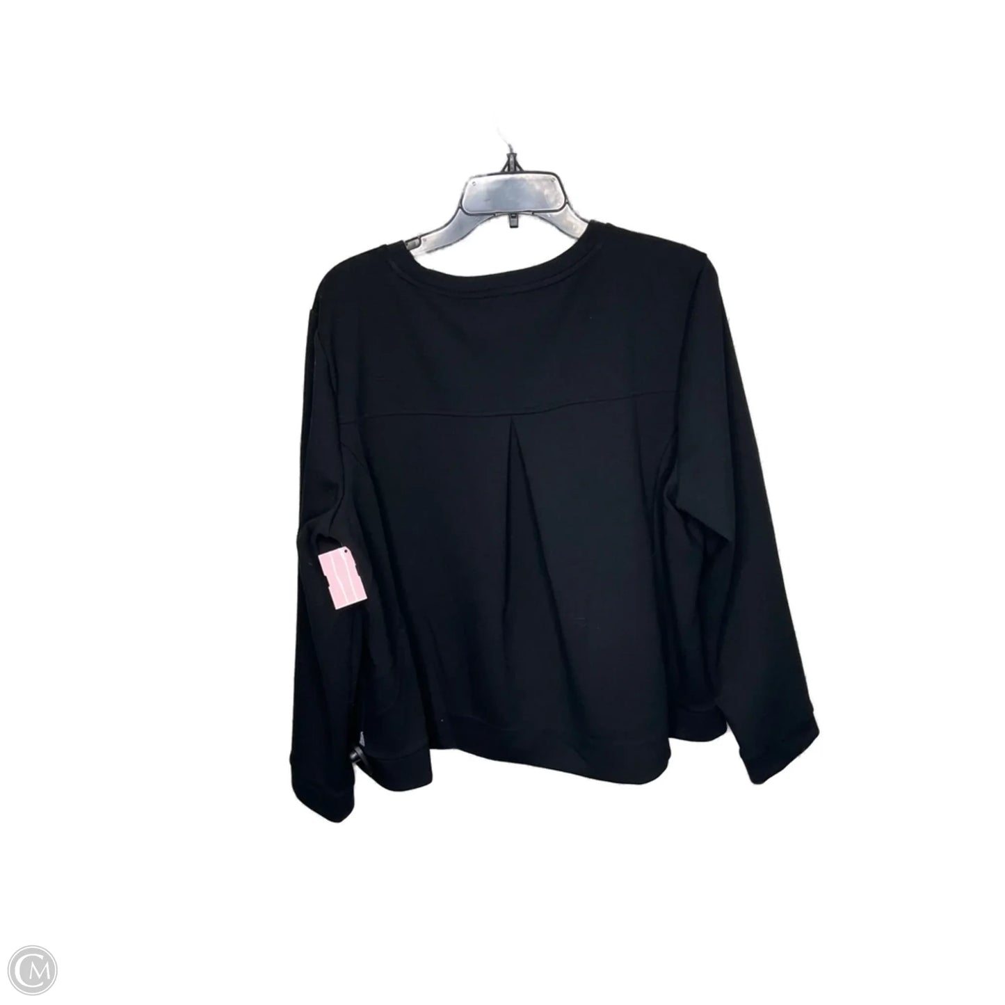 Top Long Sleeve Basic By Talbots In Black, Size: Xl
