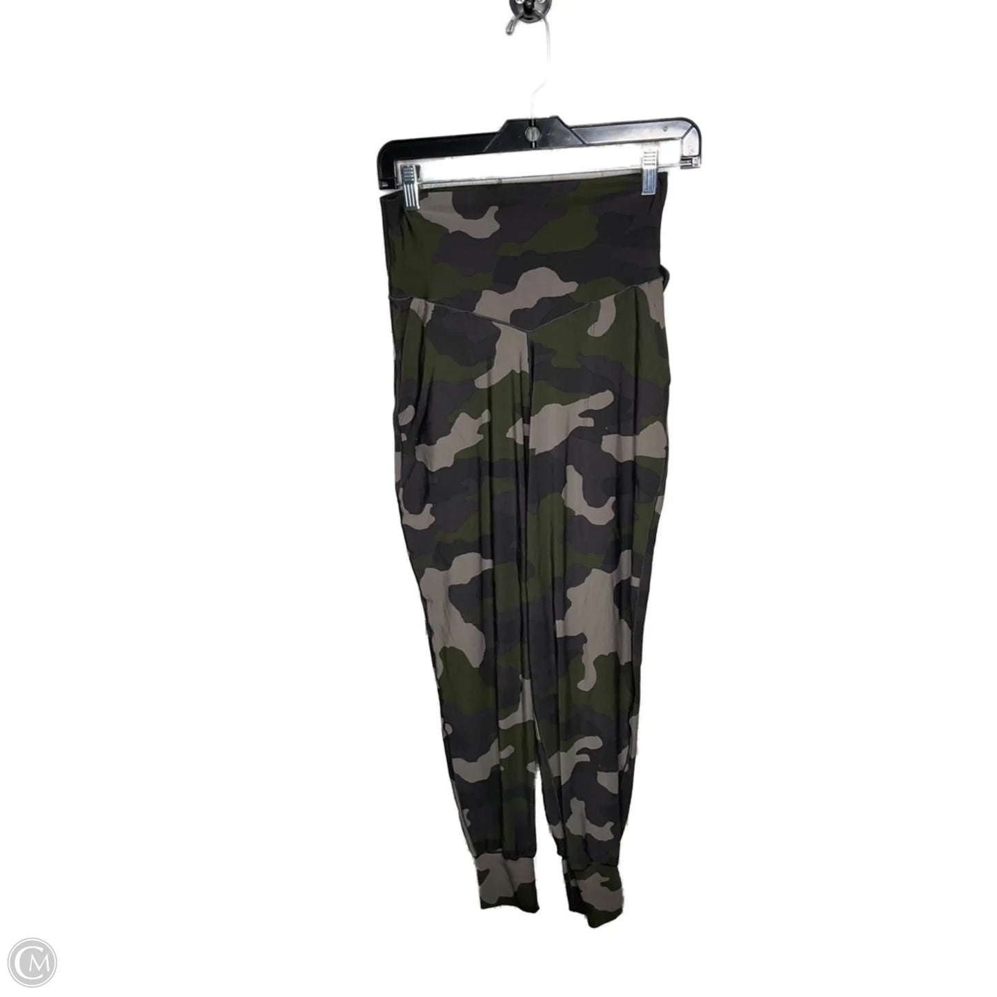 Athletic Pants By Aerie In Camouflage Print, Size: M