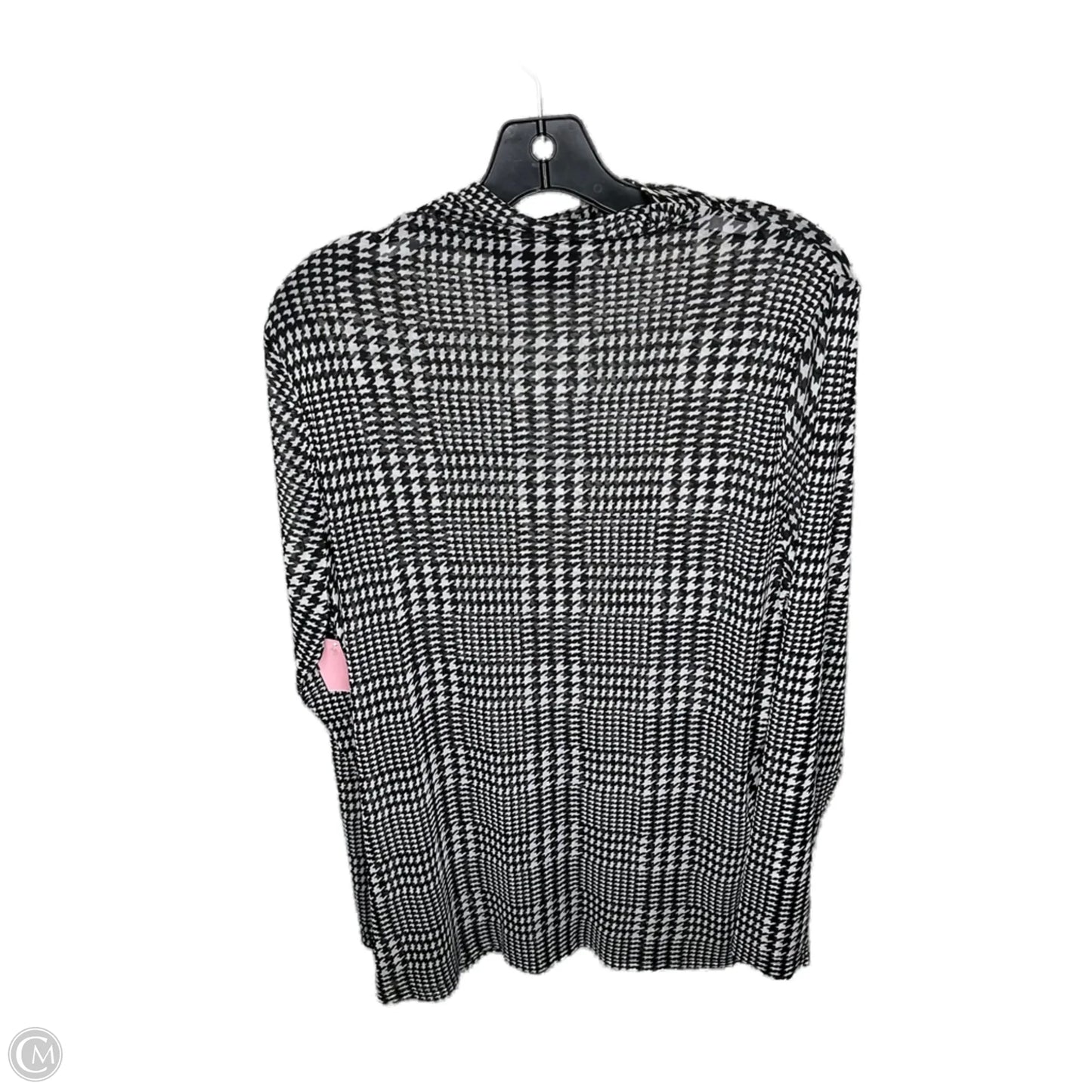 Top Long Sleeve By Lane Bryant In Black & White, Size: 2x