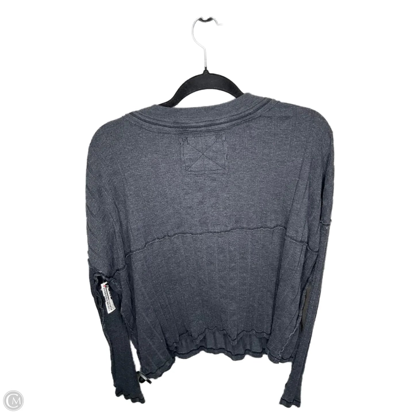 Top Long Sleeve By We The Free In Grey, Size: M