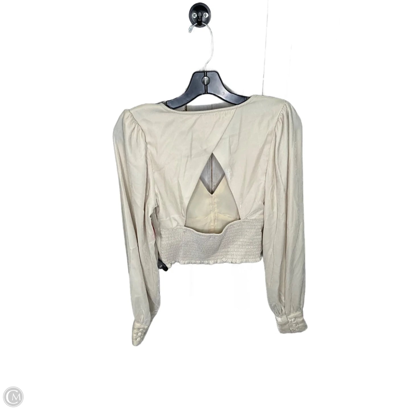 Top Long Sleeve By House Of Harlow In Tan, Size: S