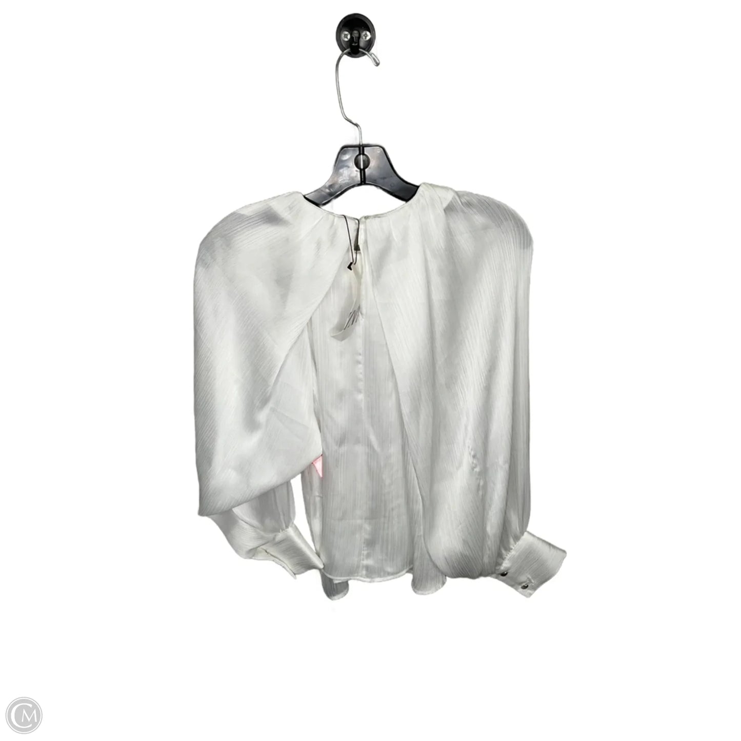 Top Long Sleeve By Zara In White, Size: Xs