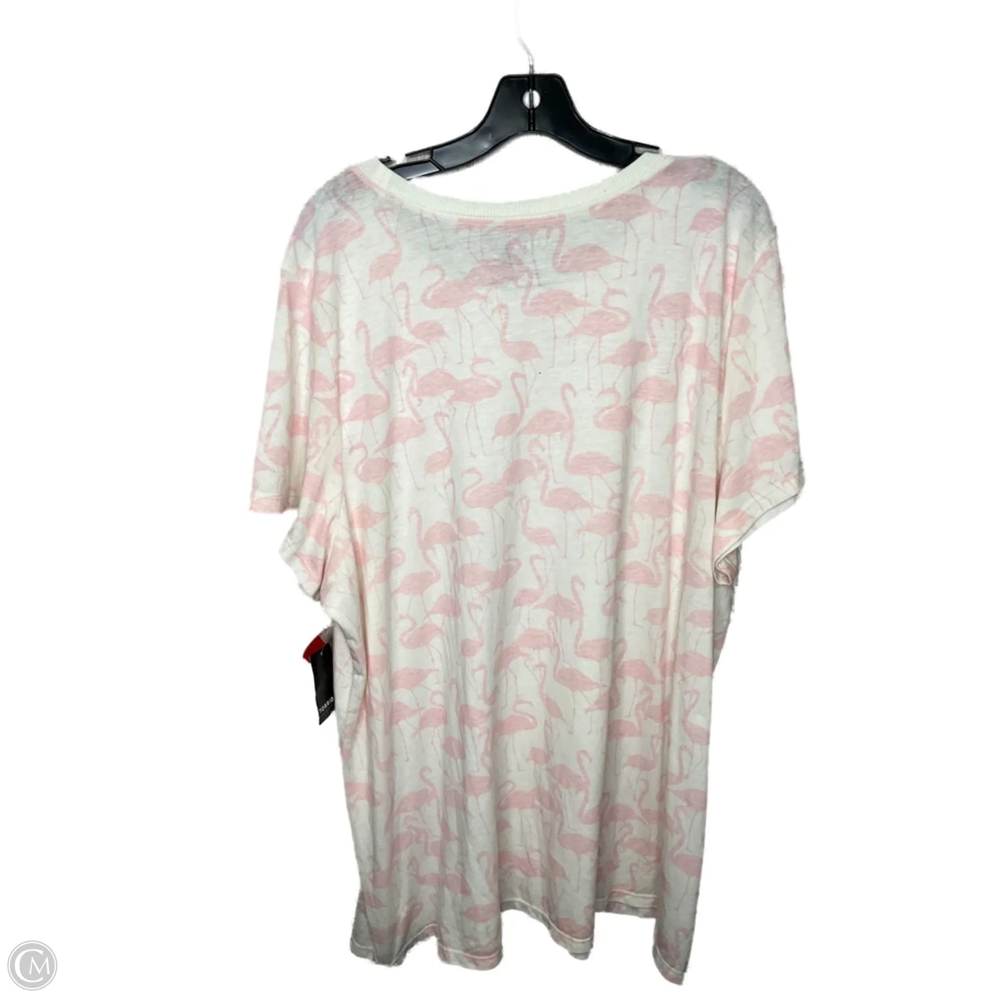 Top Short Sleeve By Torrid In Pink, Size: 4x
