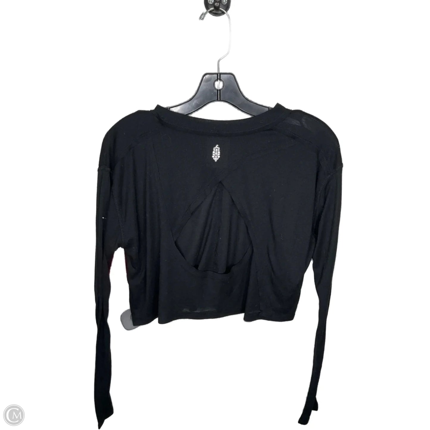 Top Long Sleeve By Free People In Black, Size: S