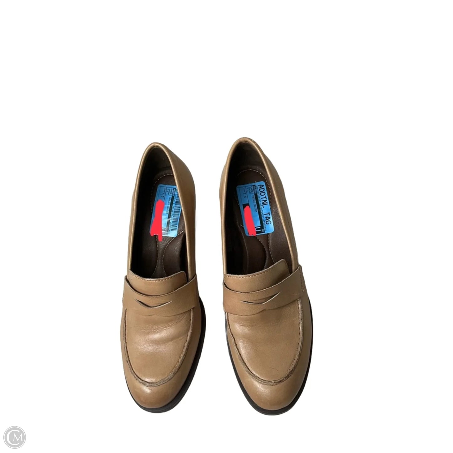 Shoes Heels Block By Born In Brown, Size: 7.5