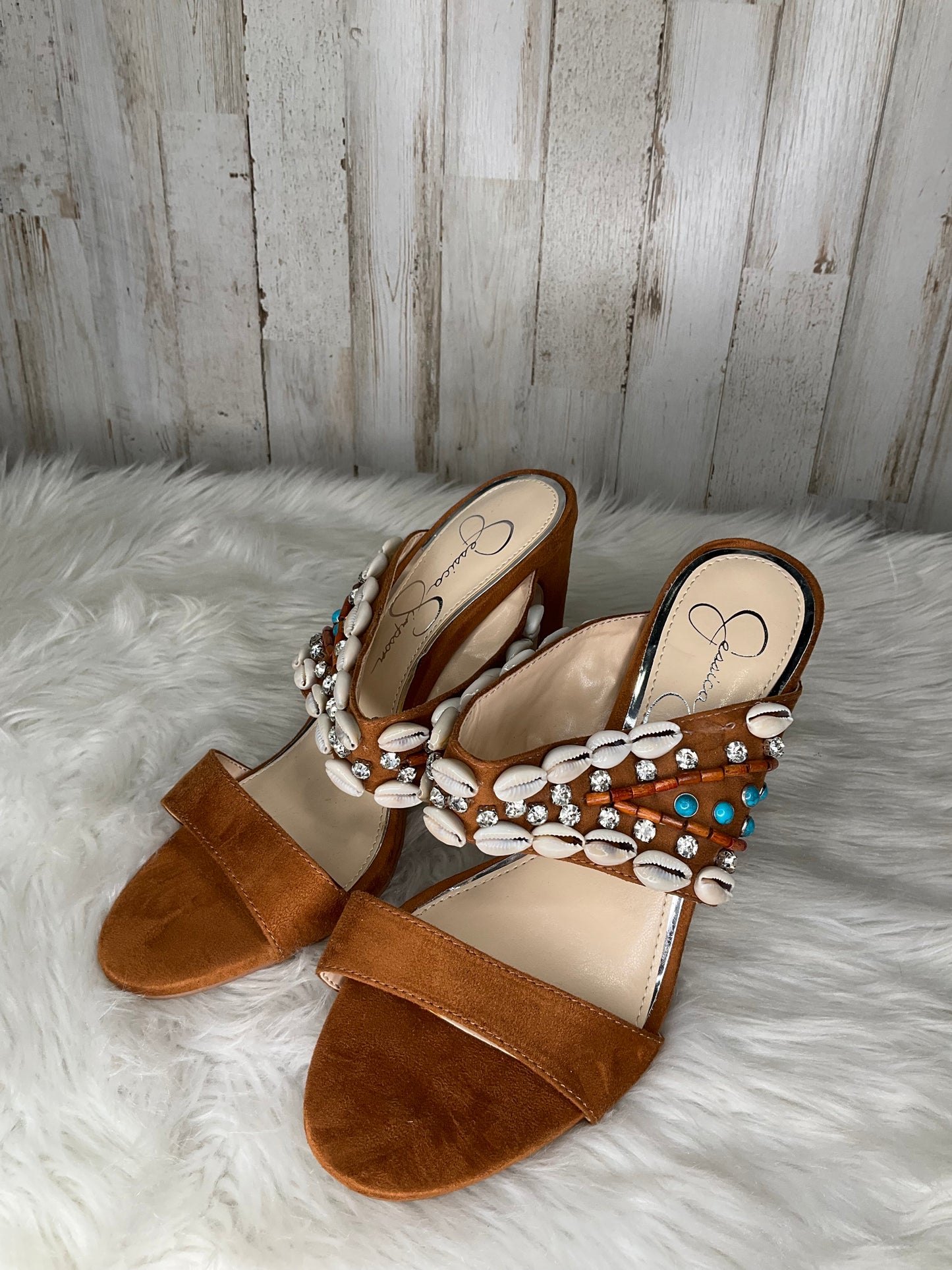 Shoes Heels Block By Jessica Simpson Size: 6.5