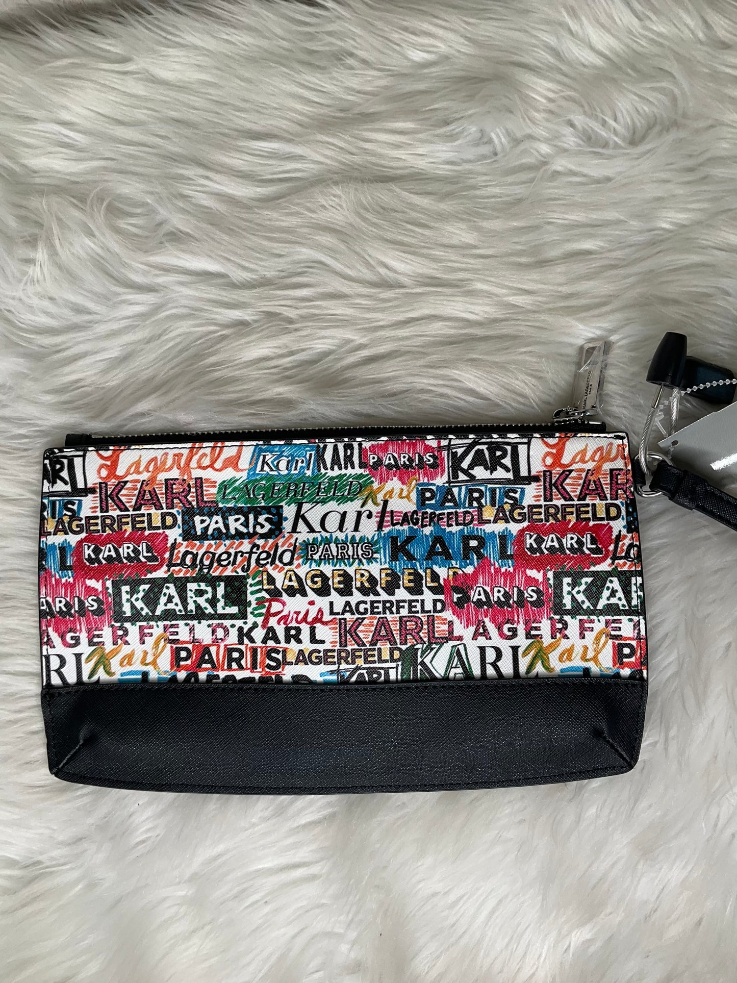 Wristlet Designer By Karl Lagerfeld Size: Medium