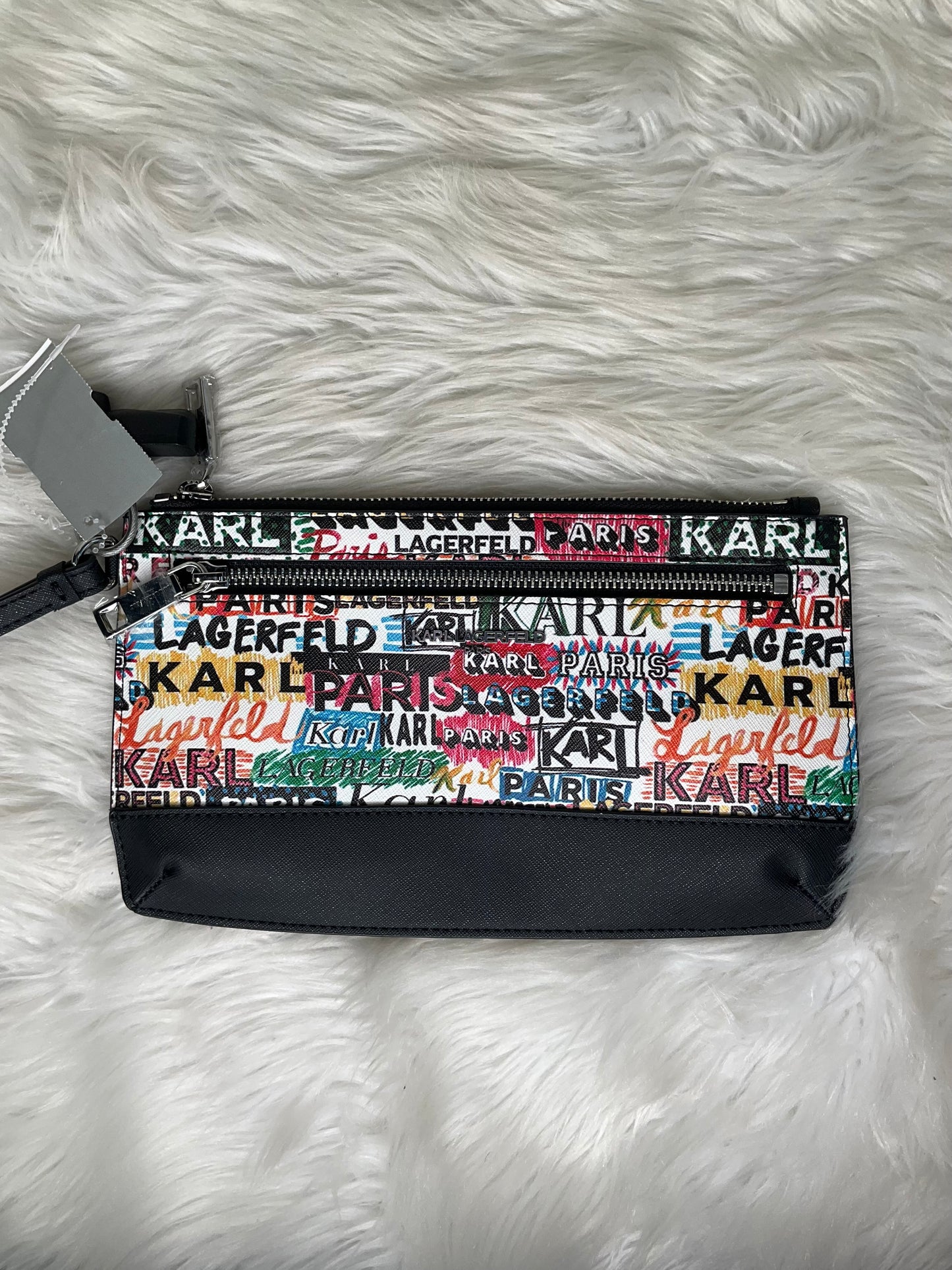 Wristlet Designer By Karl Lagerfeld Size: Medium