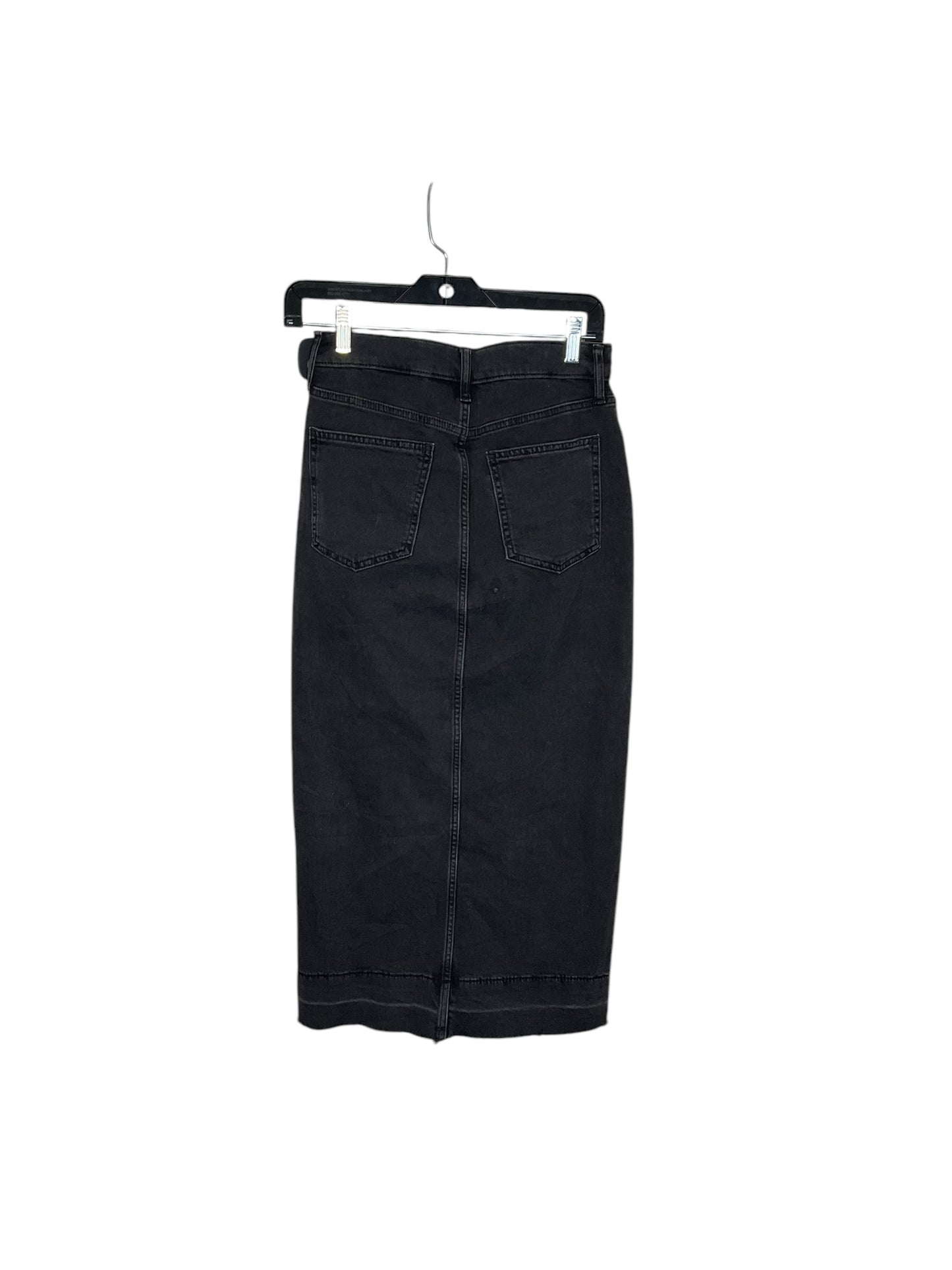 Skirt Maxi By Gap In Black, Size: 24