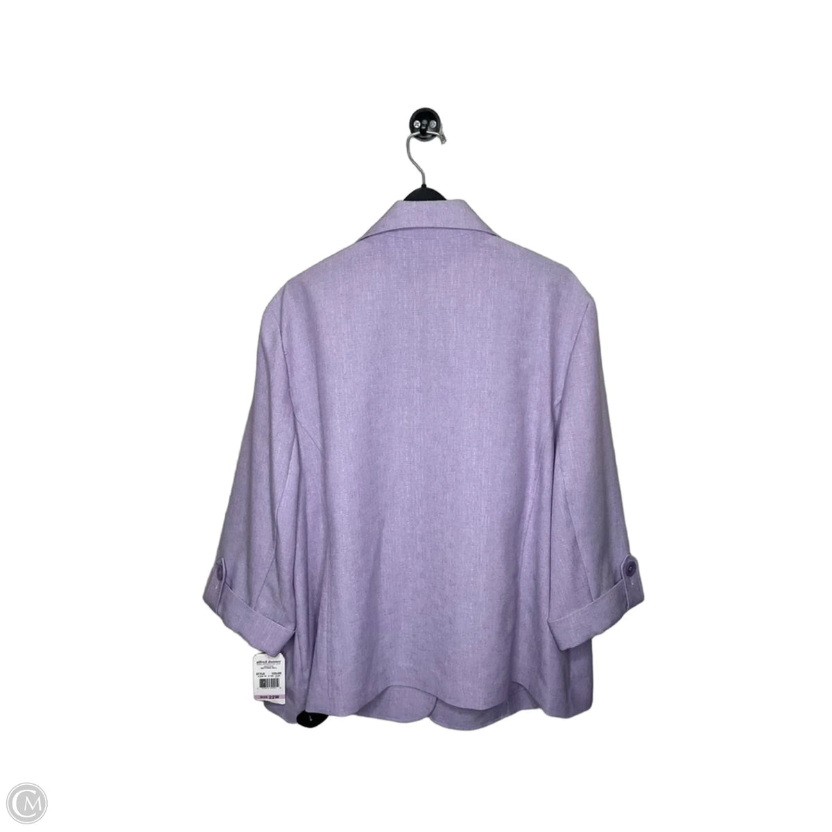 Blazer By Alfred Dunner In Purple, Size: 3x