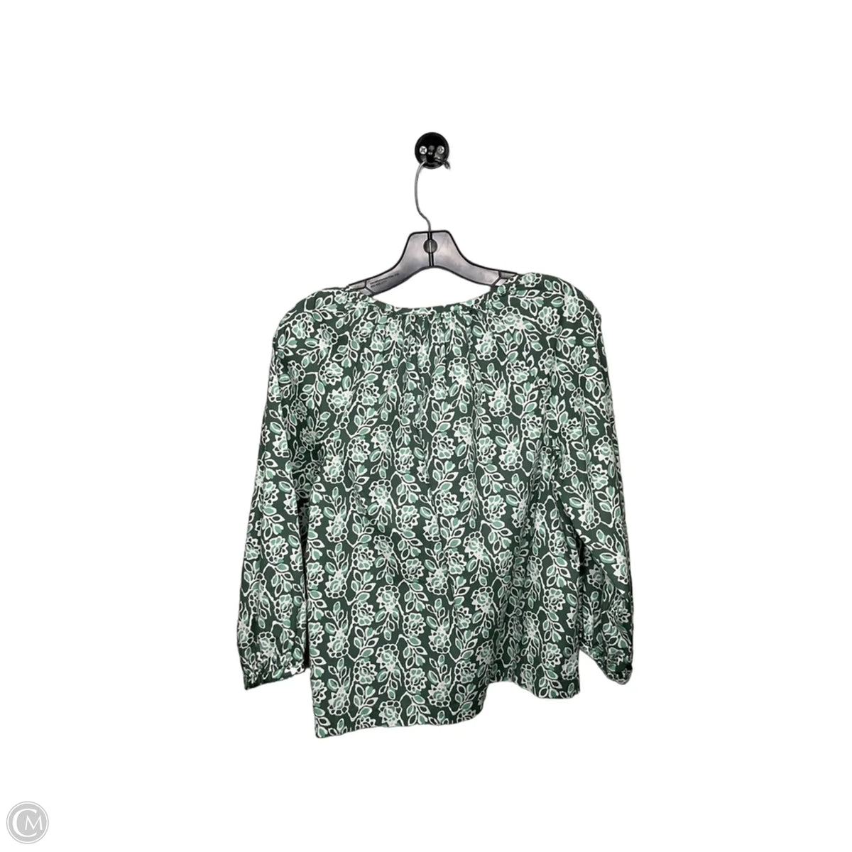 Top Long Sleeve By J. Crew In Green, Size: Xs