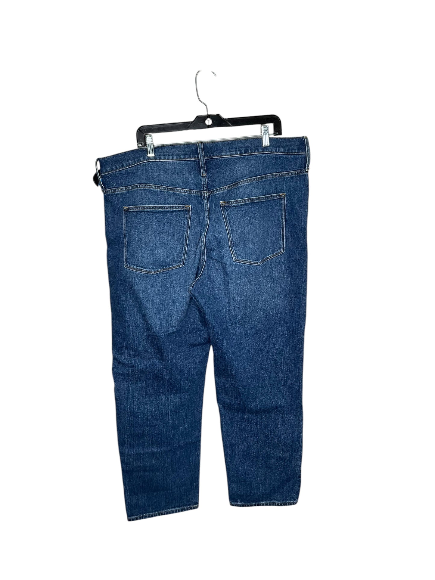 Jeans Wide Leg By J. Crew In Blue Denim, Size: 14