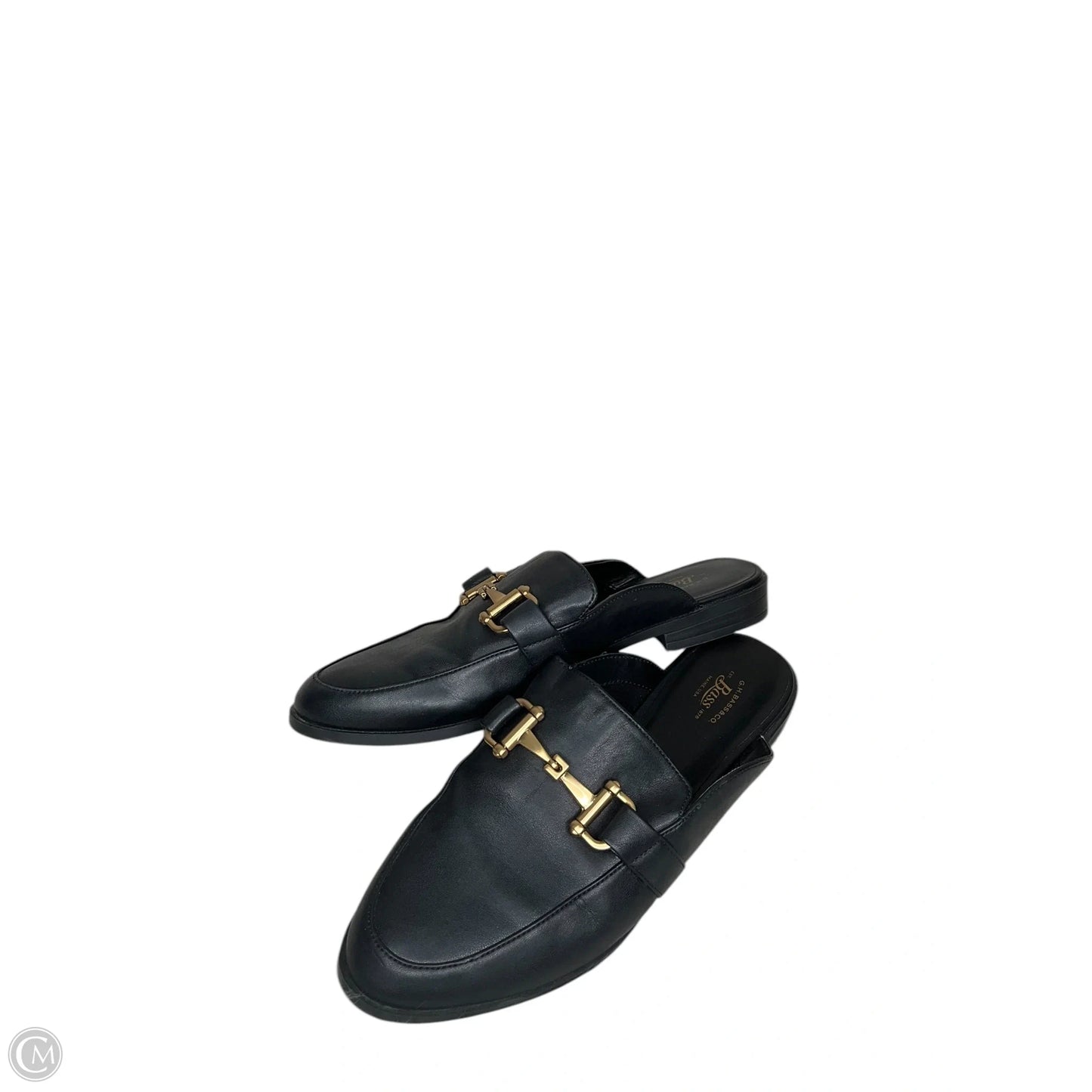 Sandals Flats By Bass In Black, Size: 6.5