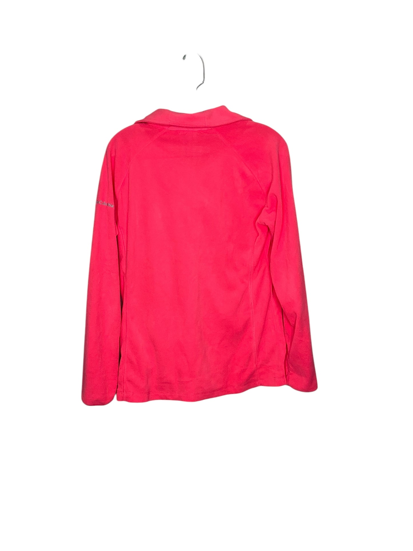 Jacket Fleece By Columbia In Pink, Size: L