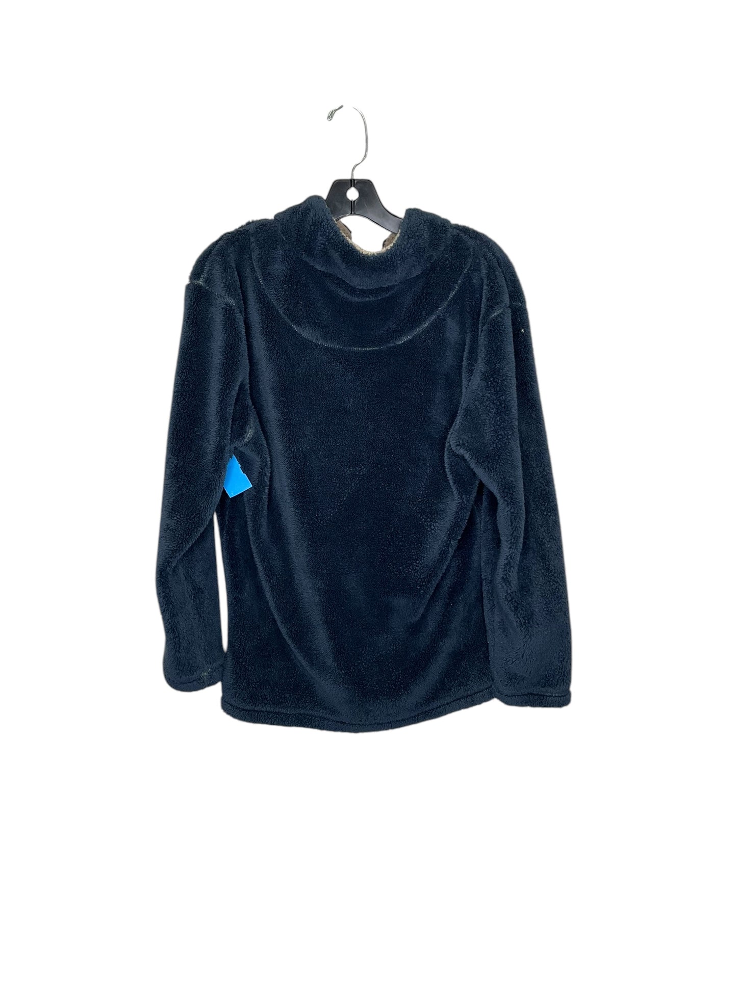 Jacket Faux Fur & Sherpa By True Grit In Blue, Size: S