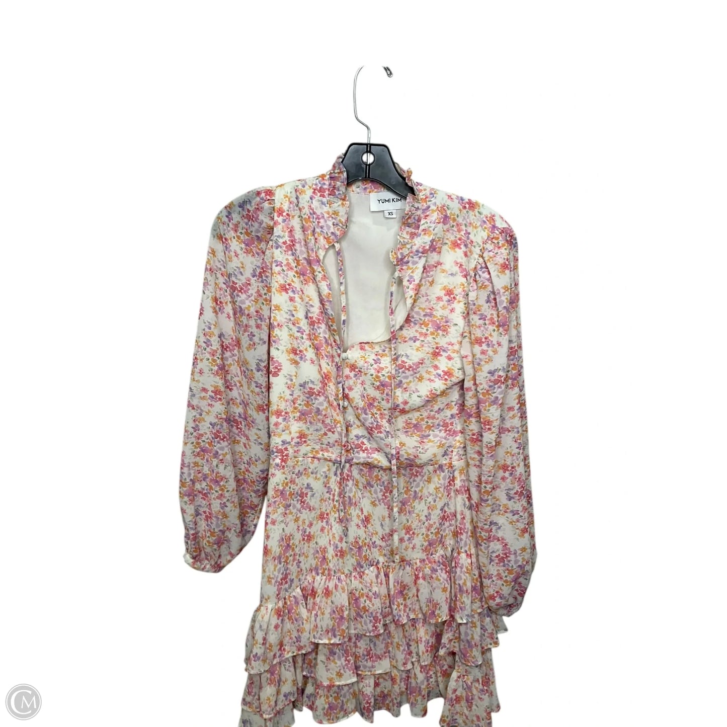 Dress Party Short By Clothes Mentor In Floral Print, Size: Xs