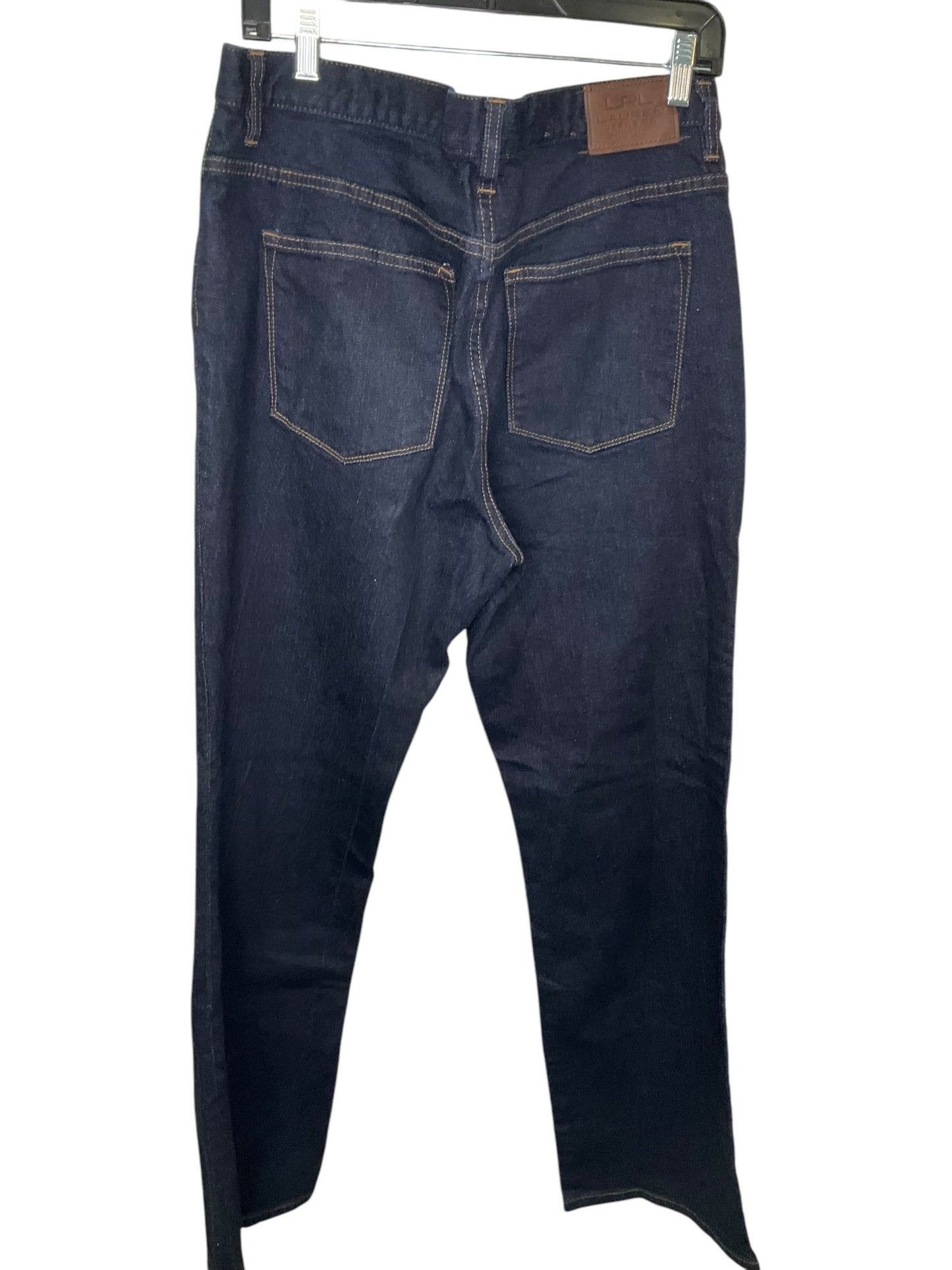 Jeans Boot Cut By Lauren Jeans Co In Blue Denim, Size: 14