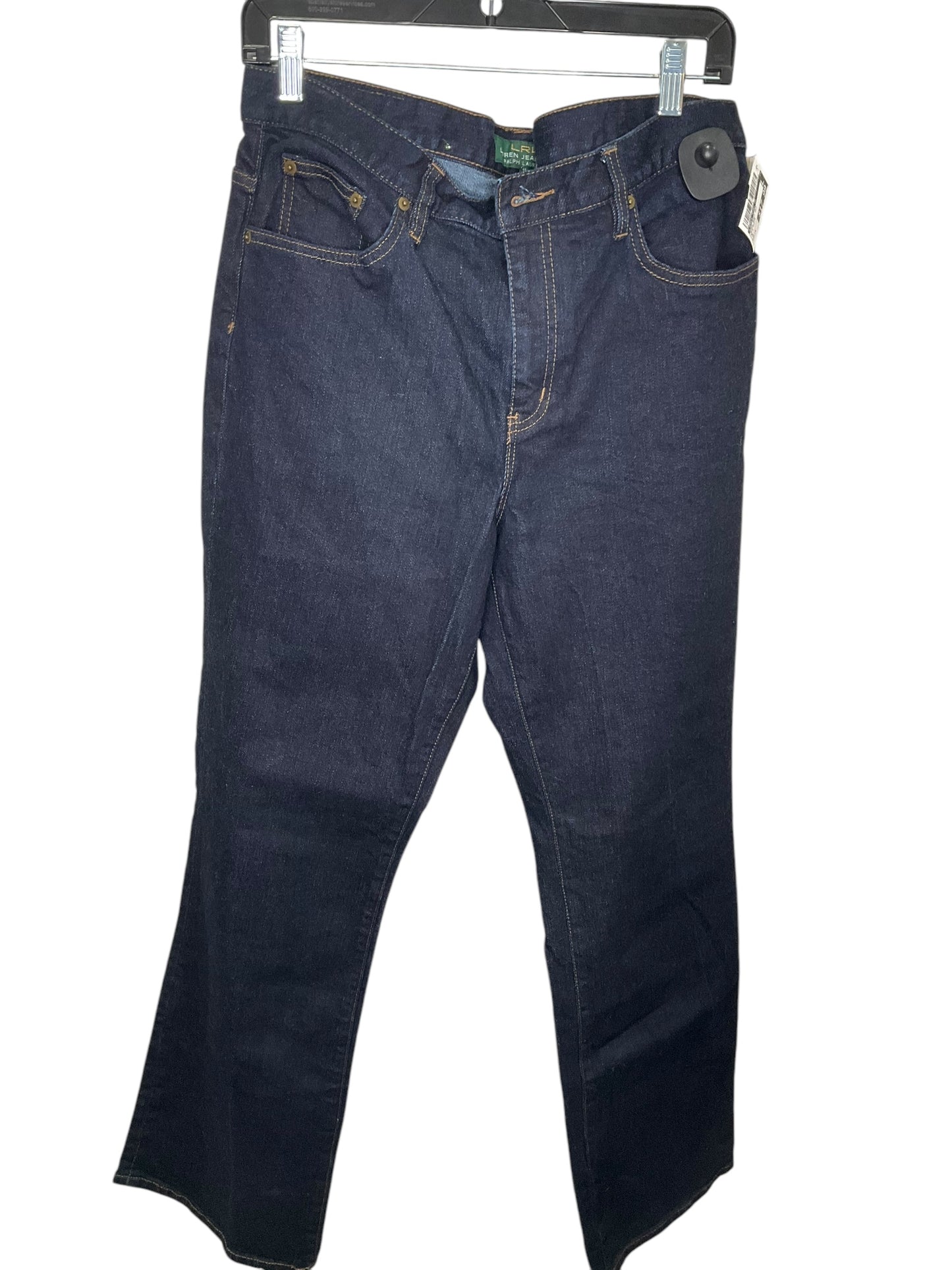 Jeans Boot Cut By Lauren Jeans Co In Blue Denim, Size: 14