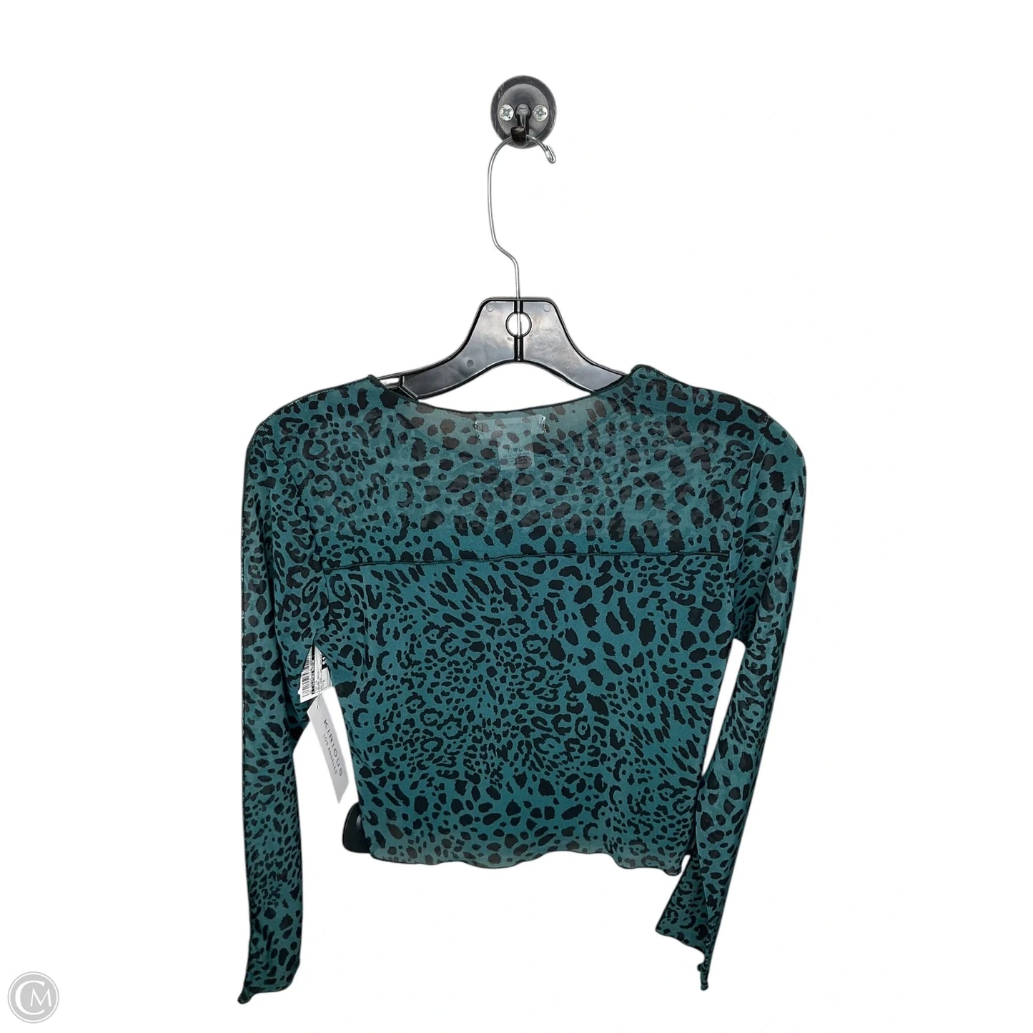 Top Long Sleeve By Clothes Mentor In Animal Print, Size: S