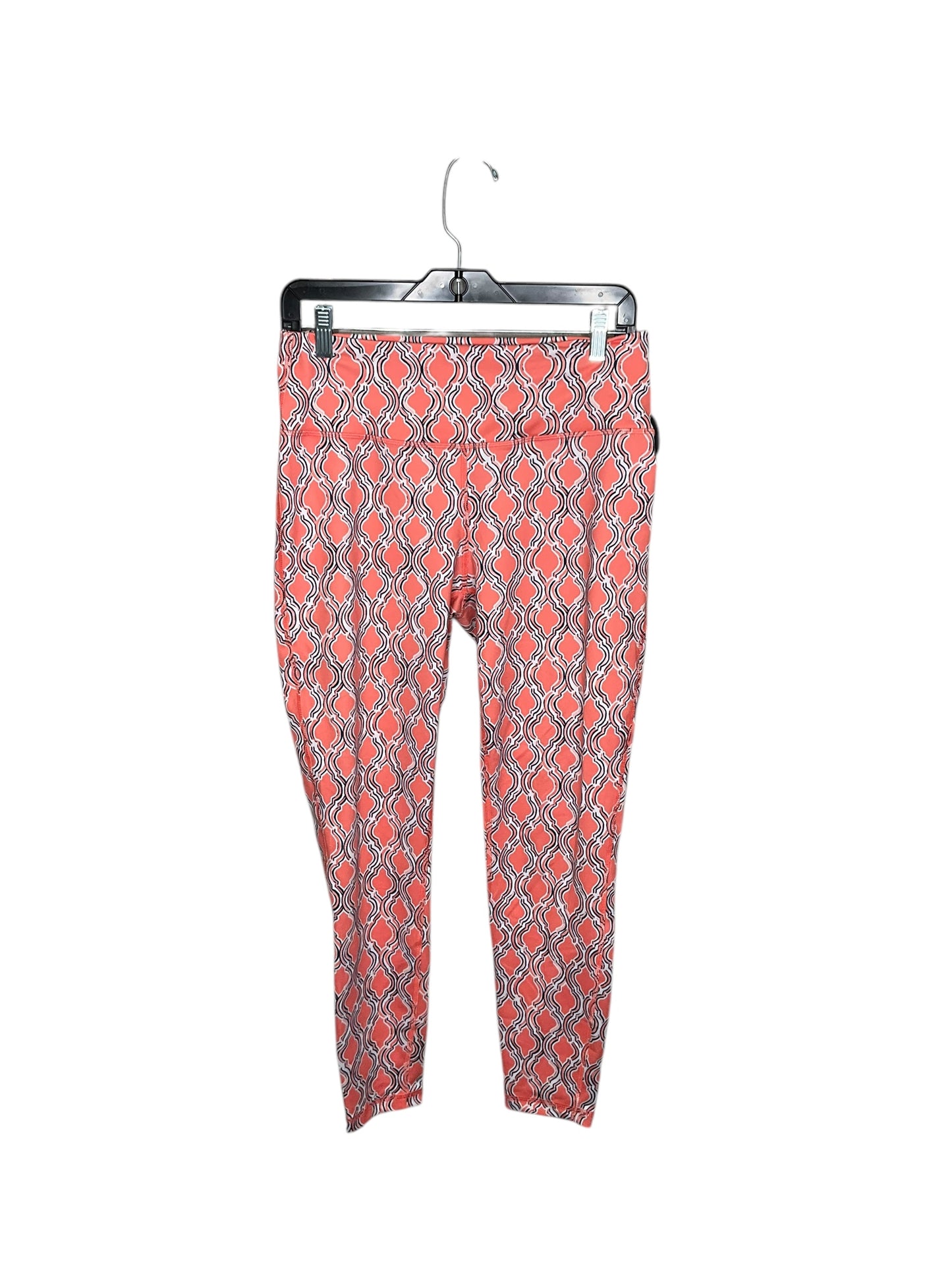 Athletic Leggings By Crown And Ivy In Coral, Size: M