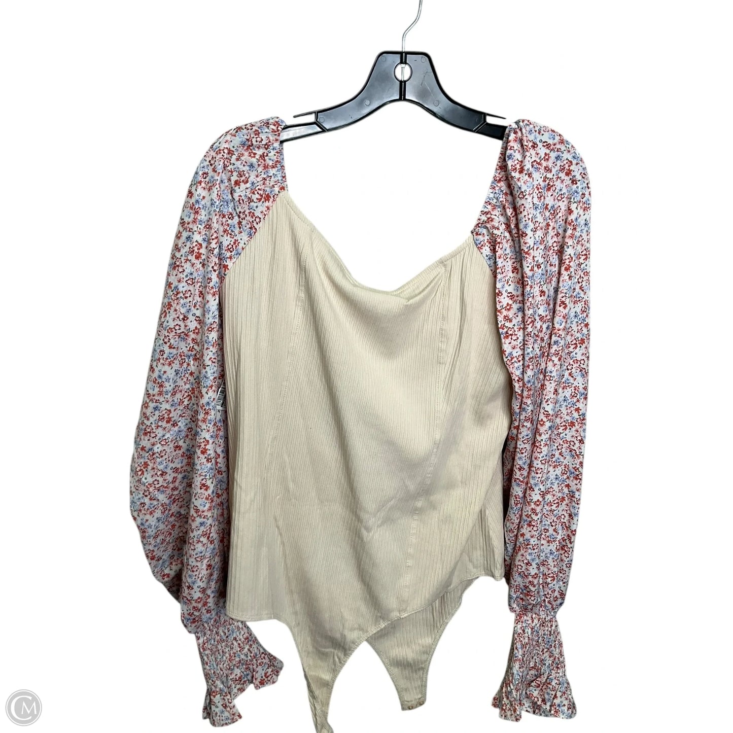 Bodysuit By Cmc In Floral Print, Size: 2x
