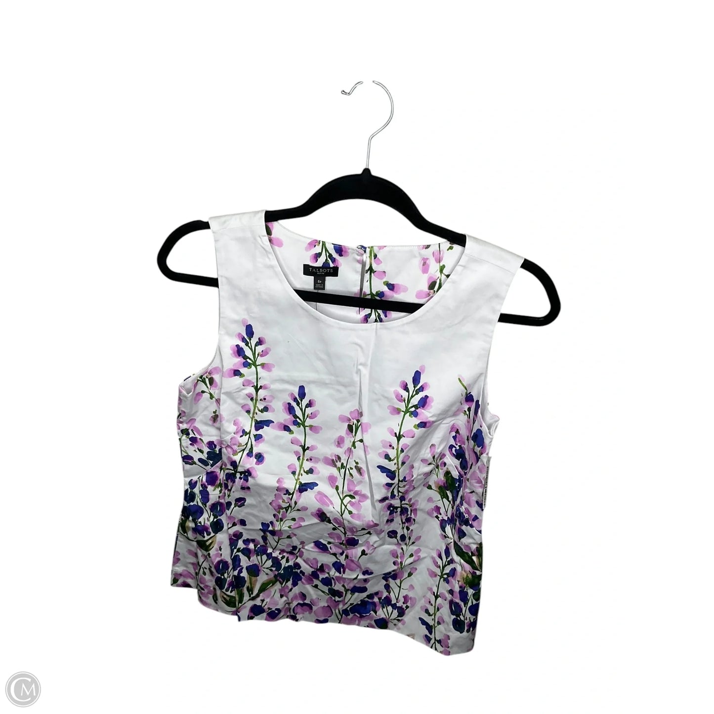 Tank Top By Talbots In Floral Print, Size: S