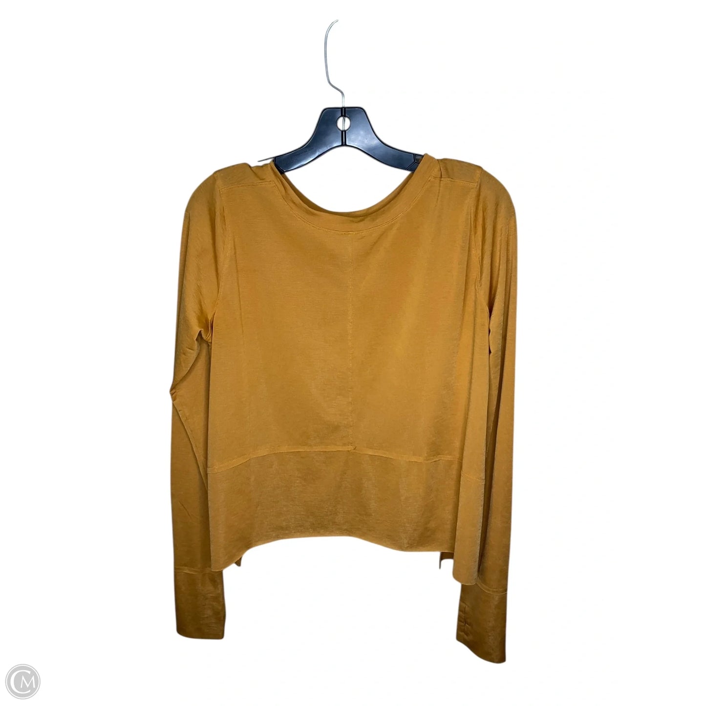 Top Long Sleeve By Free People In Bronze, Size: M