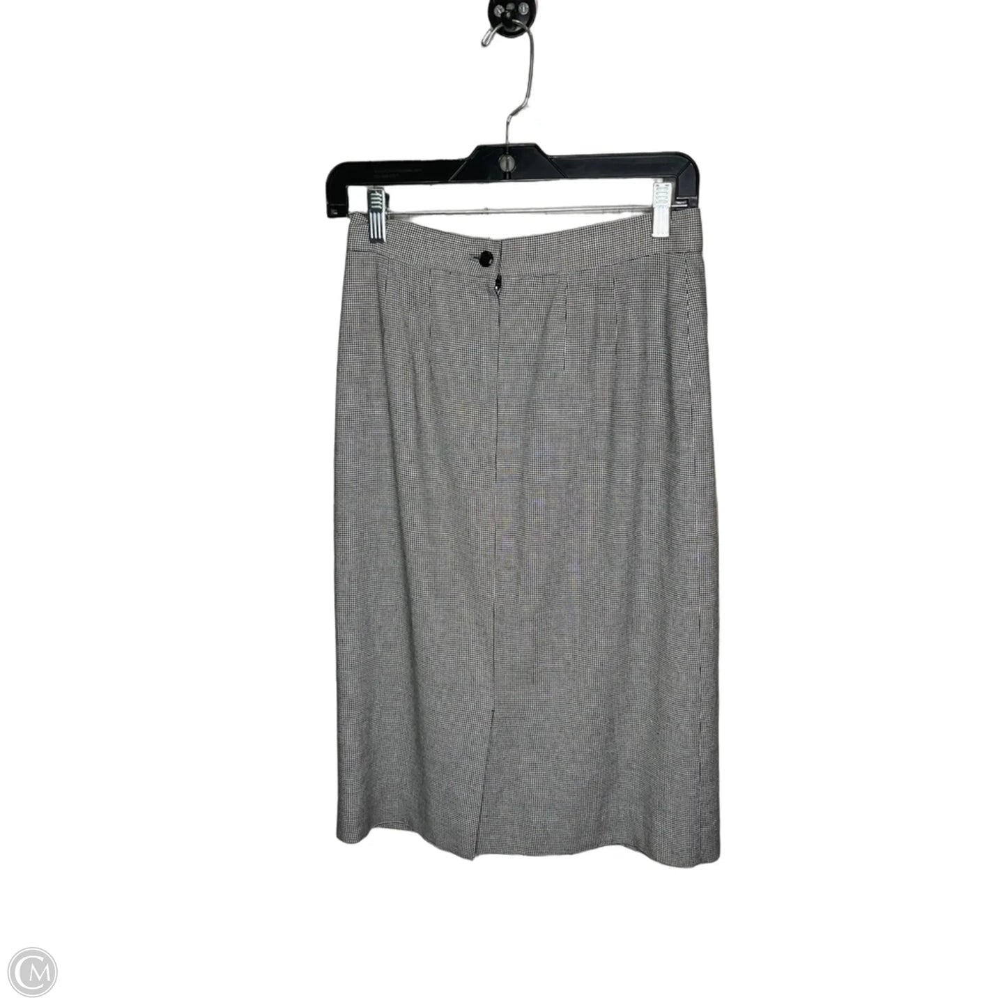 Skirt Midi By Dividends In Plaid Pattern, Size: 8