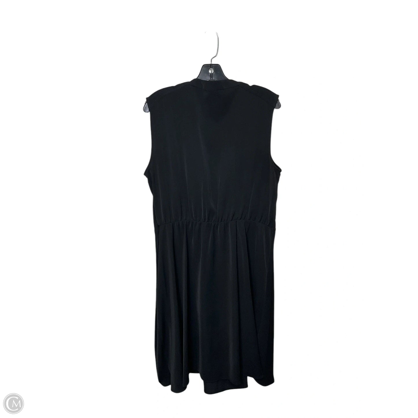 Dress Casual Midi By Dkny In Black, Size: 14