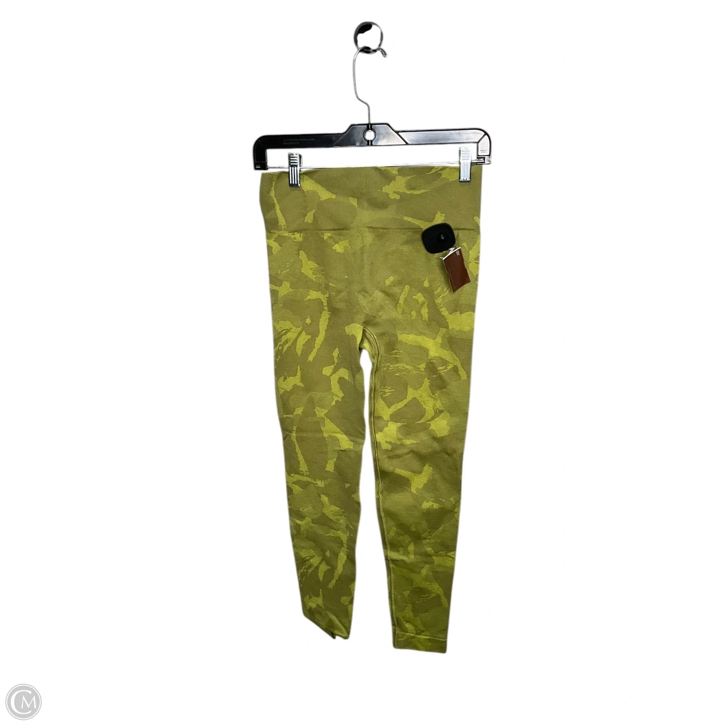 Athletic Leggings By Gym Shark In Green, Size: L
