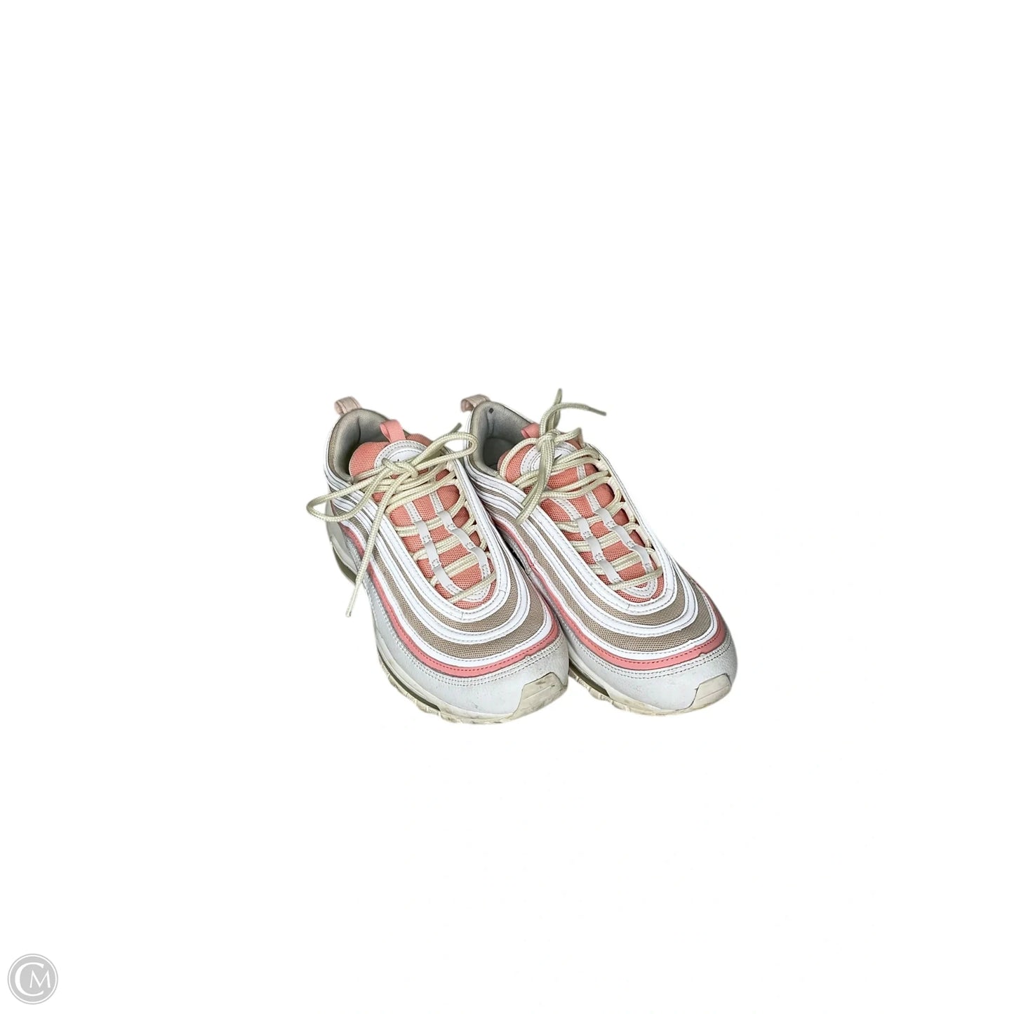 Shoes Athletic By Nike In Pink & White, Size: 8