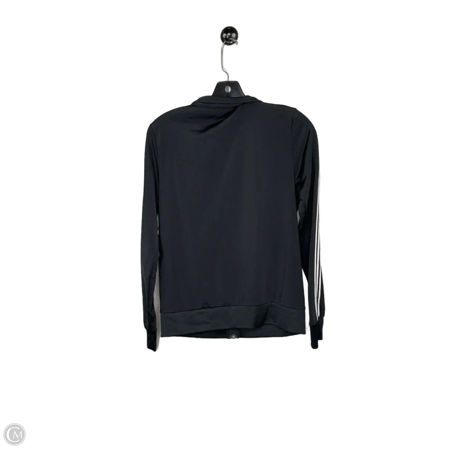 Athletic Jacket By Adidas In Black, Size: S