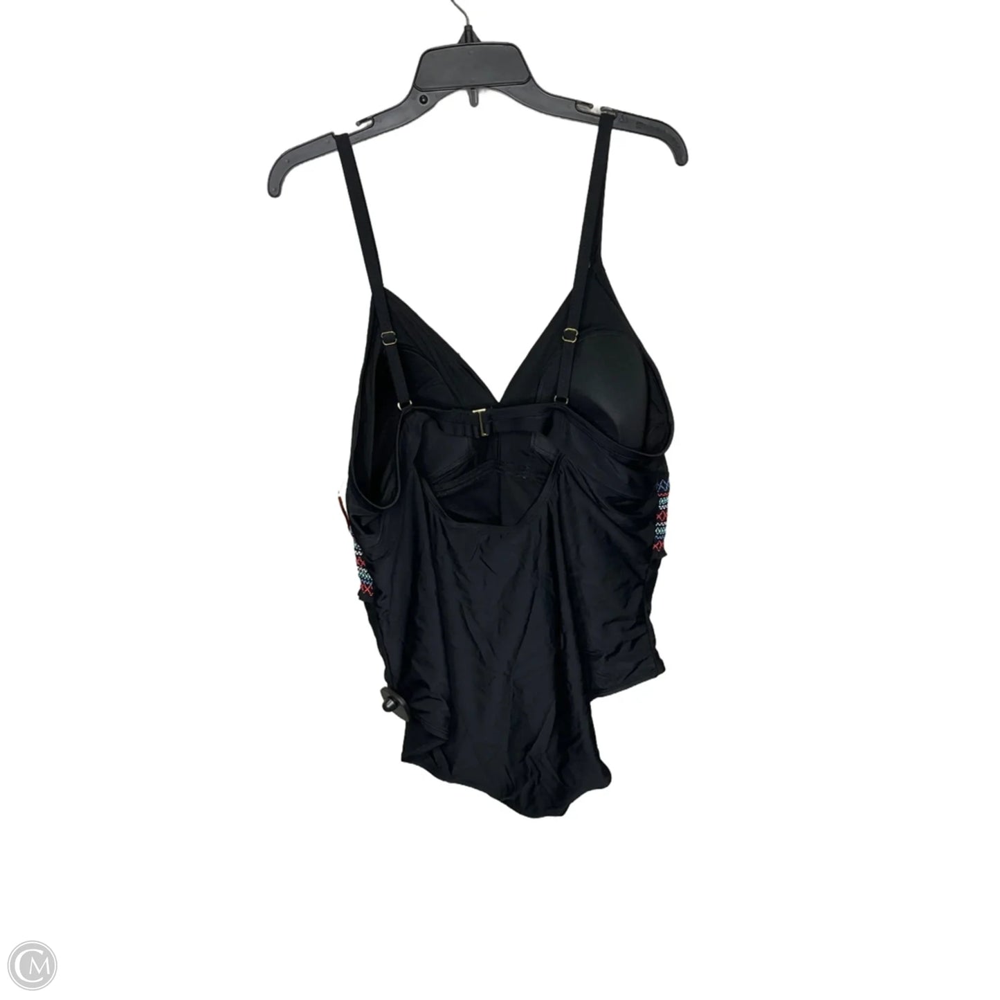 Swimsuit By Dip In Black, Size: 3x
