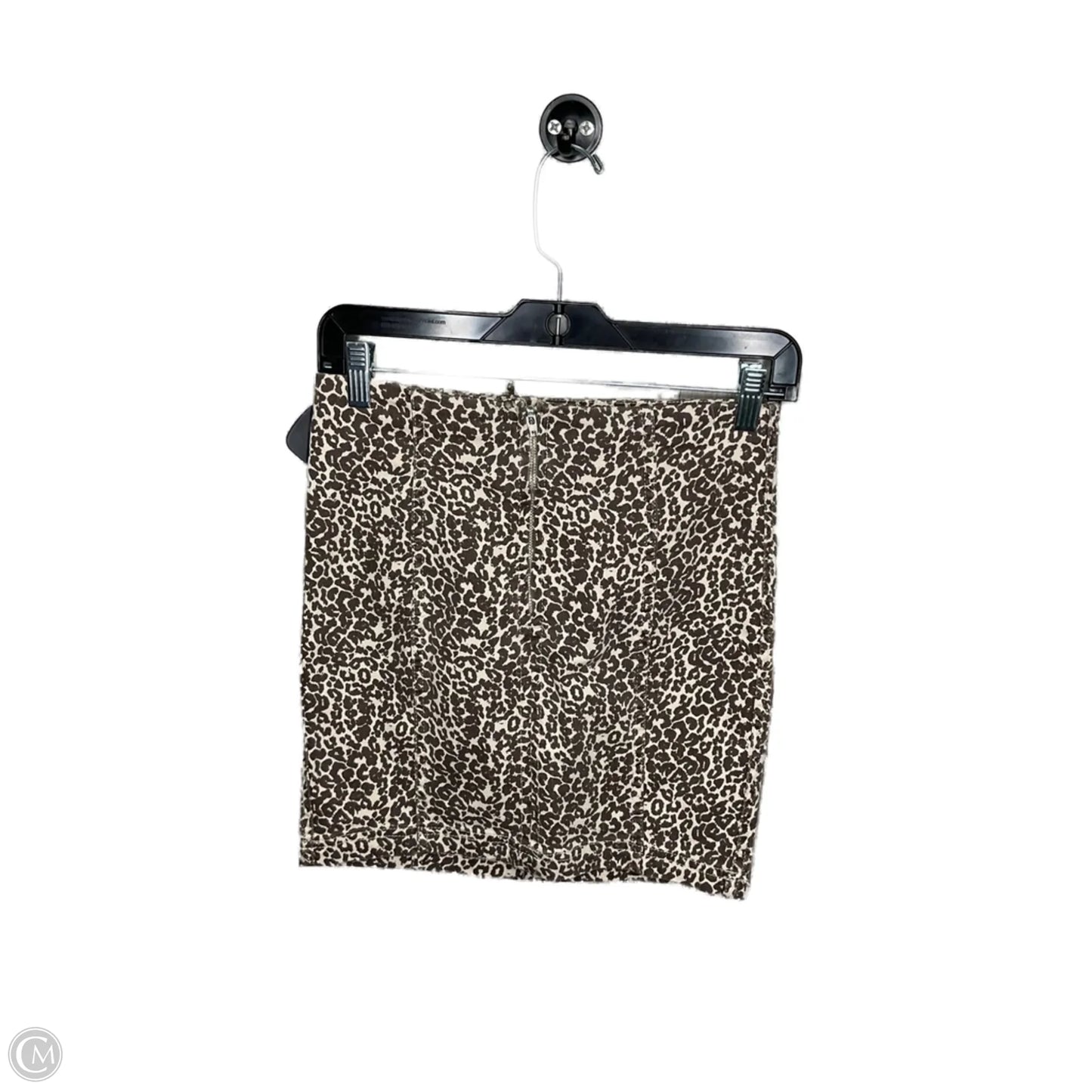 Skirt Mini & Short By Free People In Animal Print, Size: 2