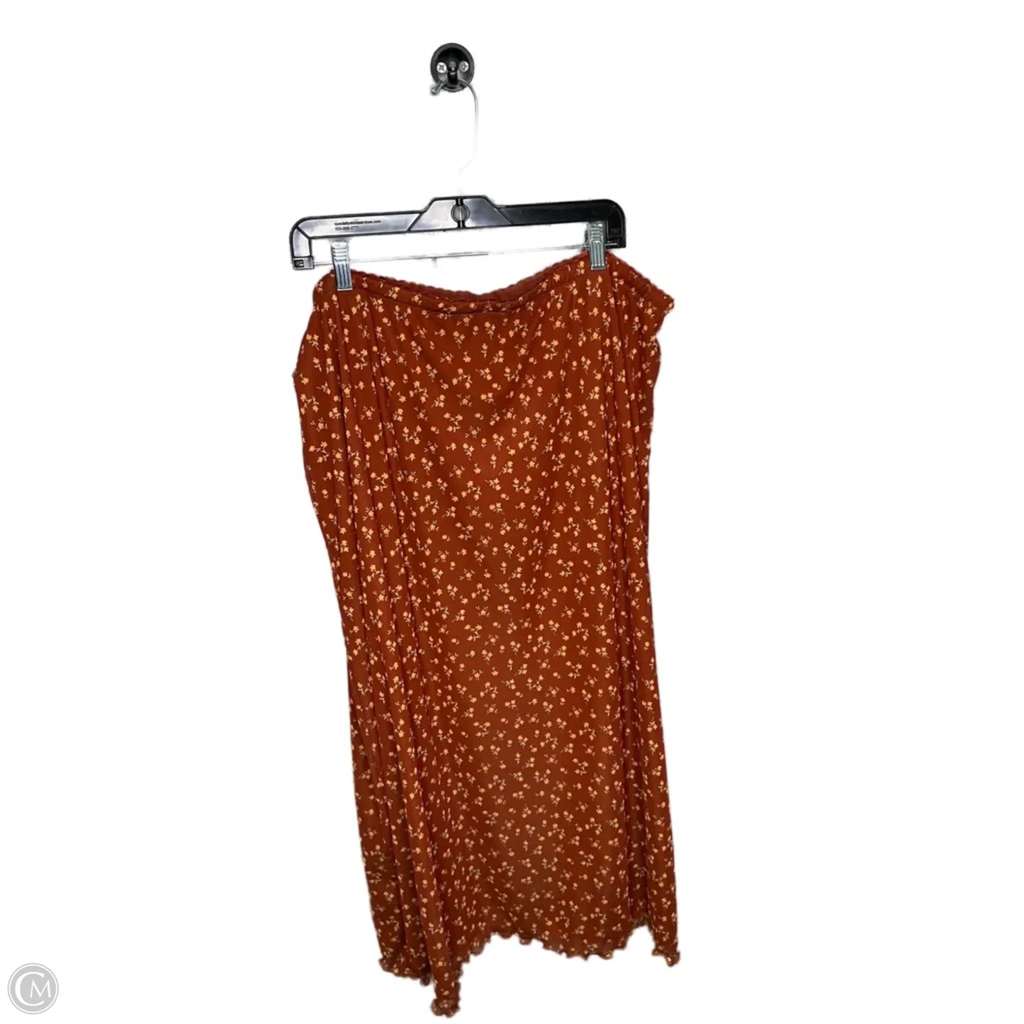 Skirt Maxi By Arula In Orange, Size: 3x