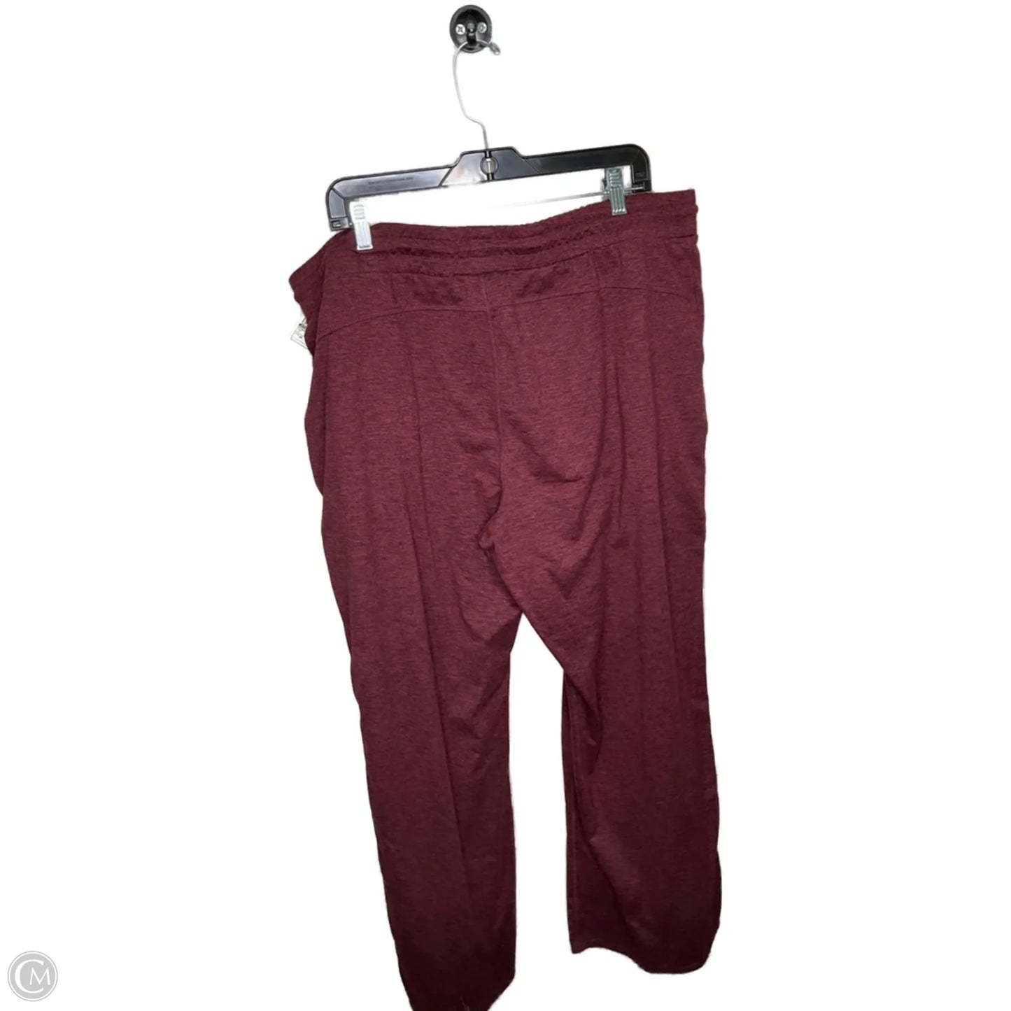 Athletic Pants By Athletic Works In Red, Size: 3x