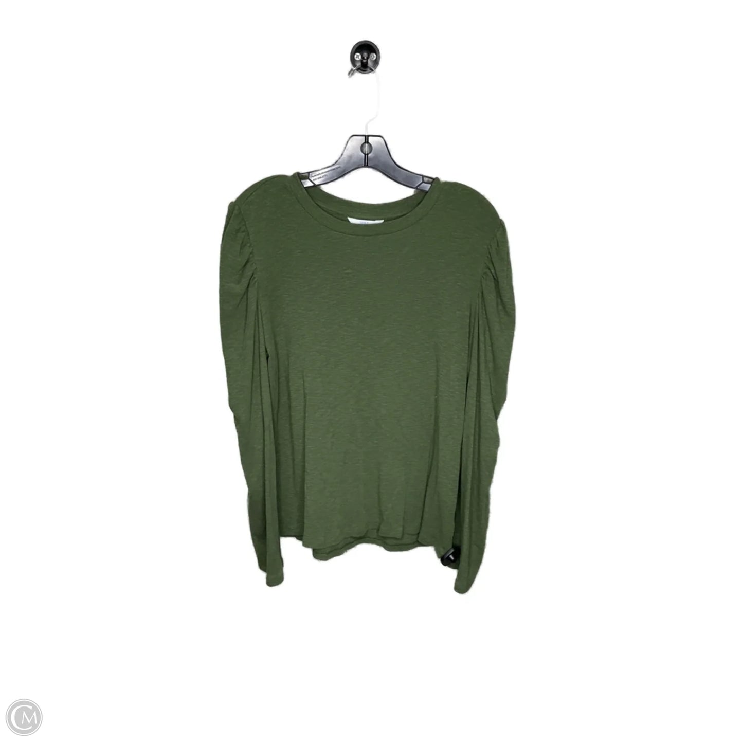 Top Long Sleeve By Time And Tru In Green, Size: Xl