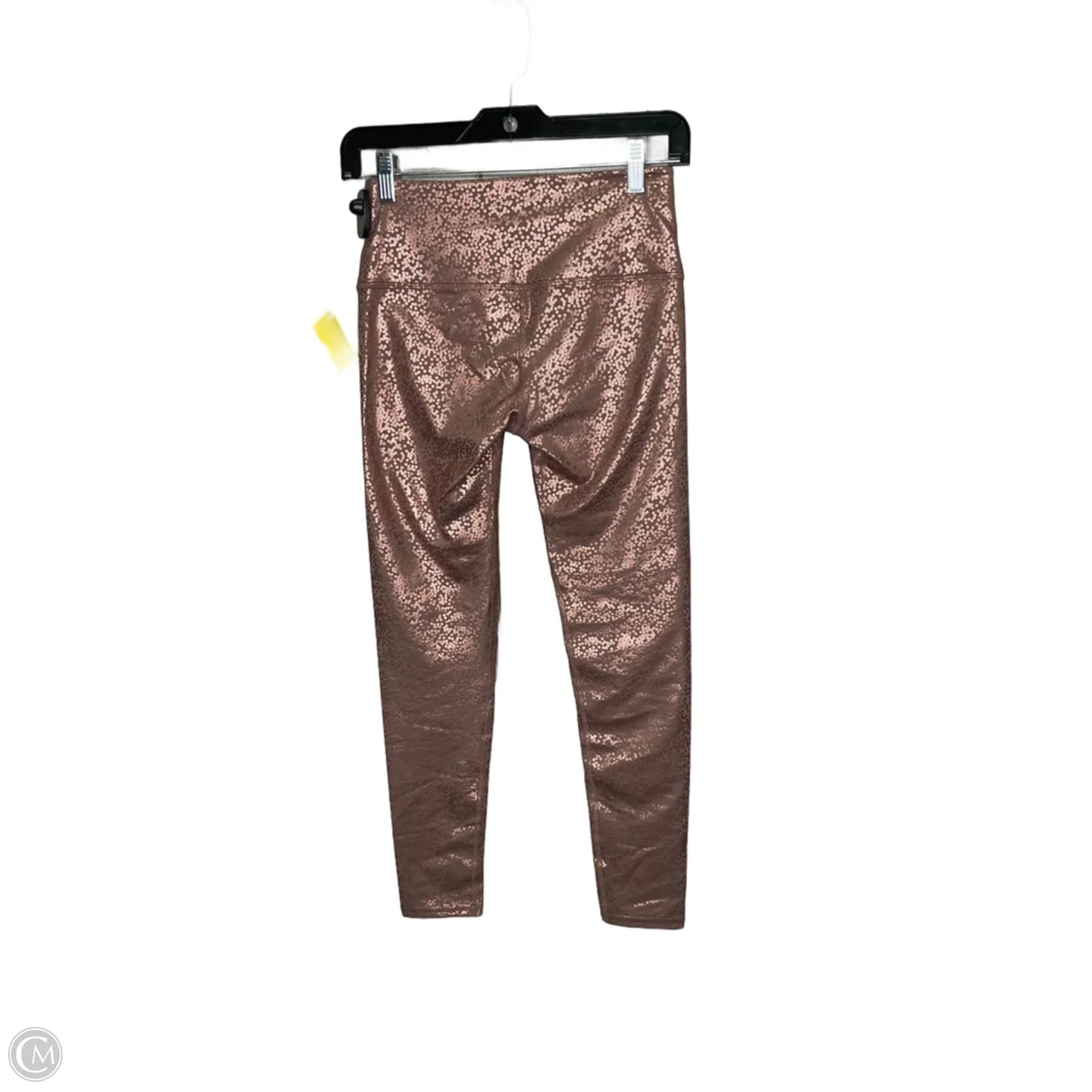 Athletic Leggings By Clothes Mentor In Rose Gold, Size: S