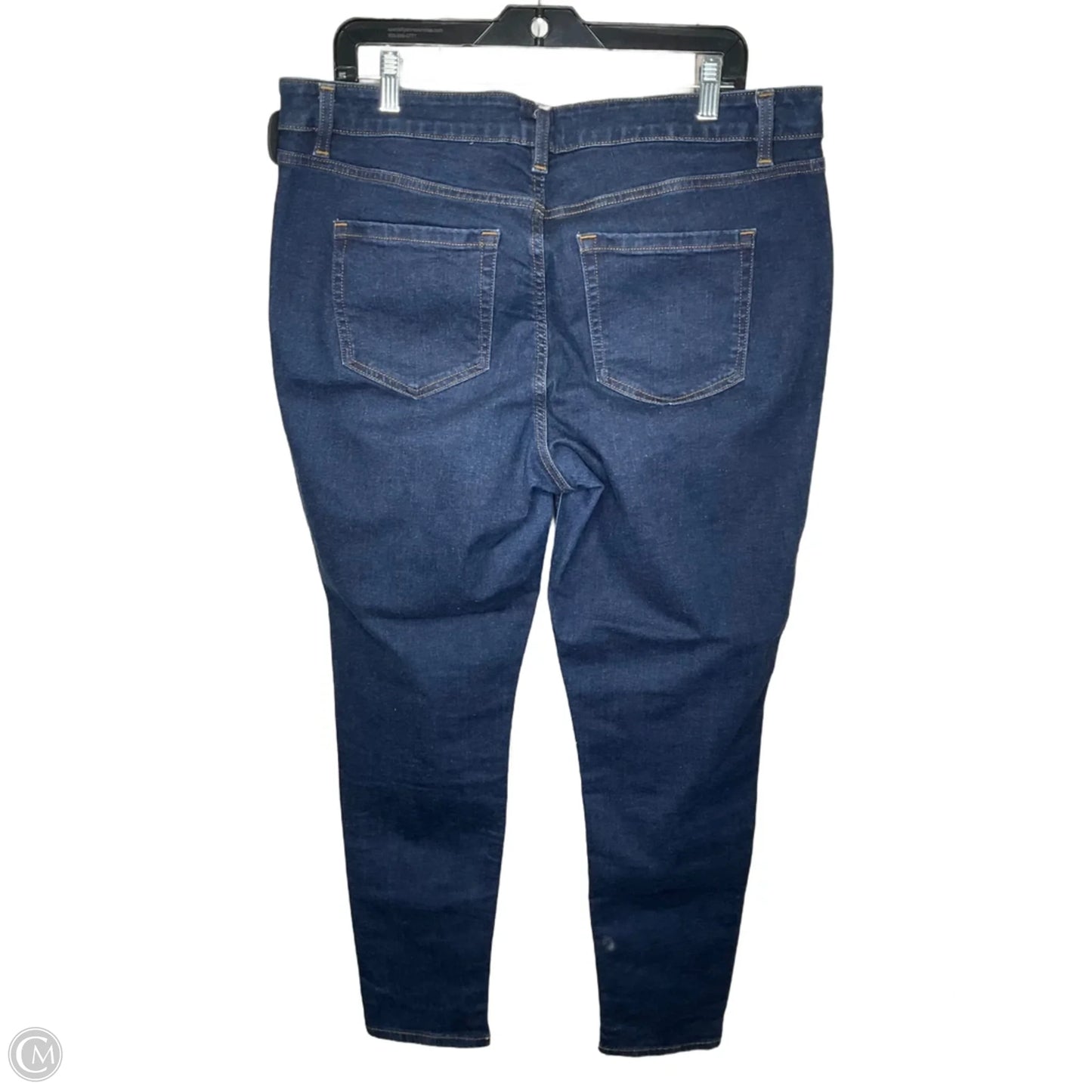 Jeans Skinny By Lane Bryant In Blue Denim, Size: 16